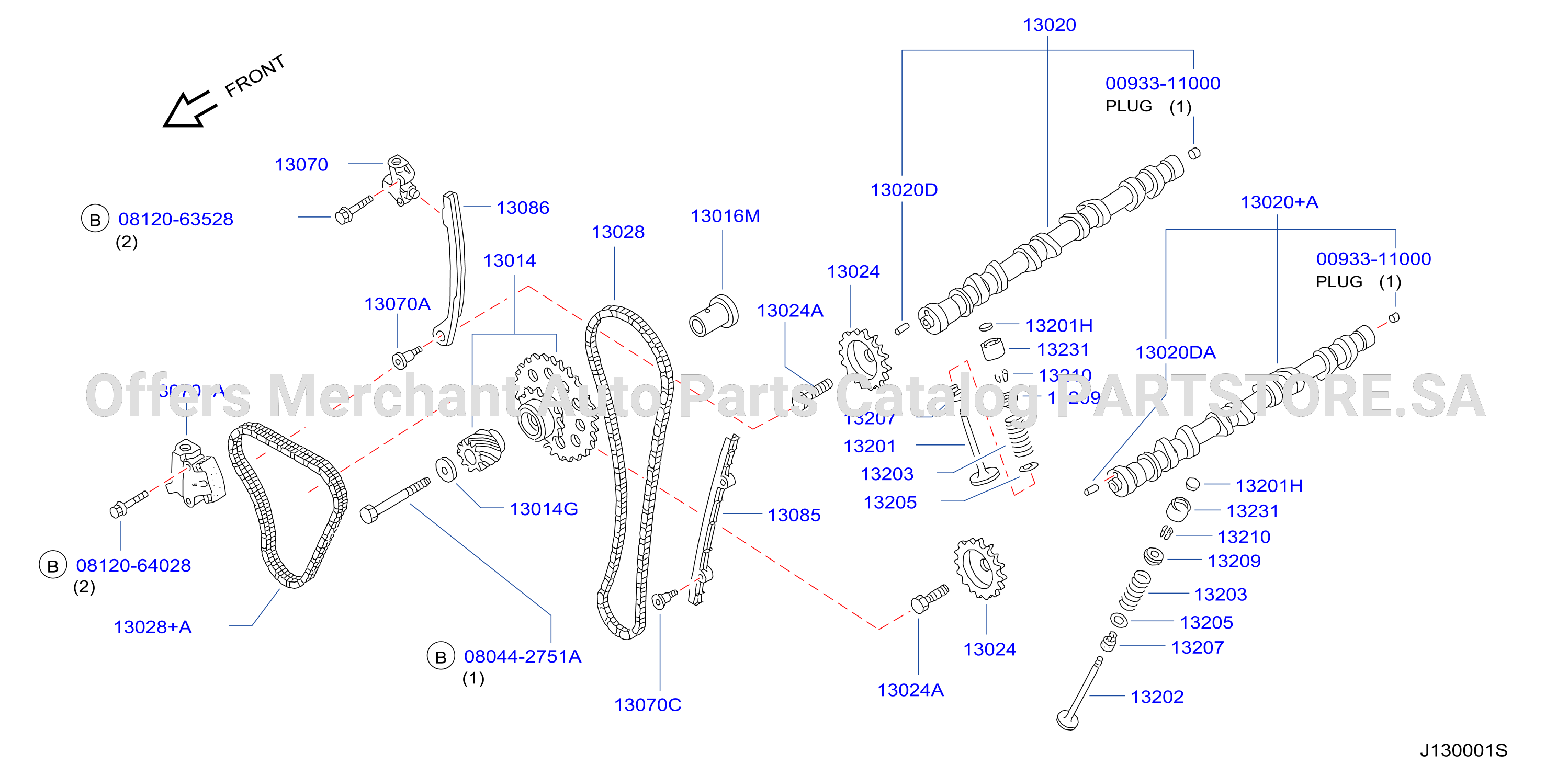 Camshaft Valve Mechanism