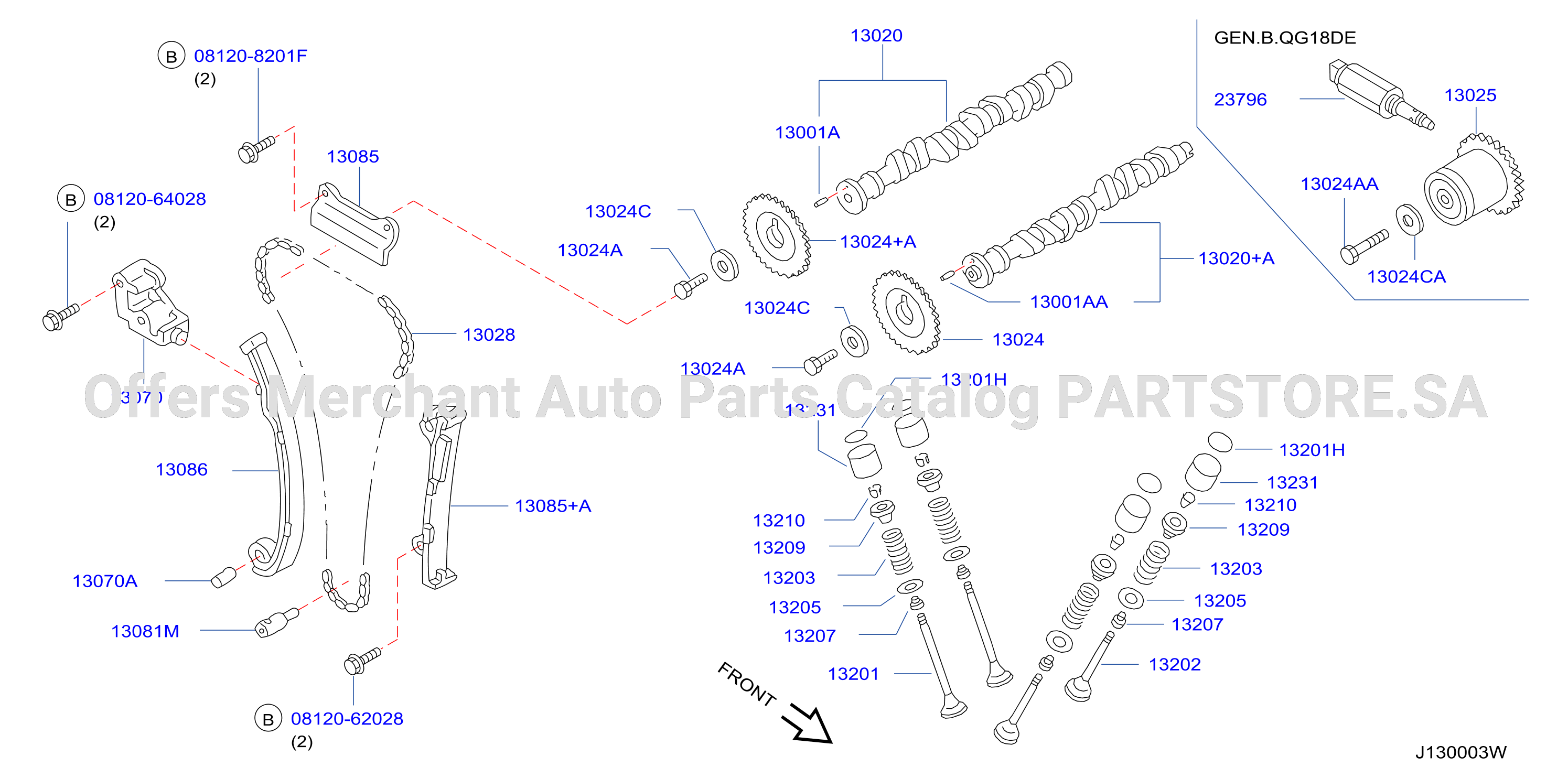 Camshaft Valve Mechanism Camshaft Valve Mechanism