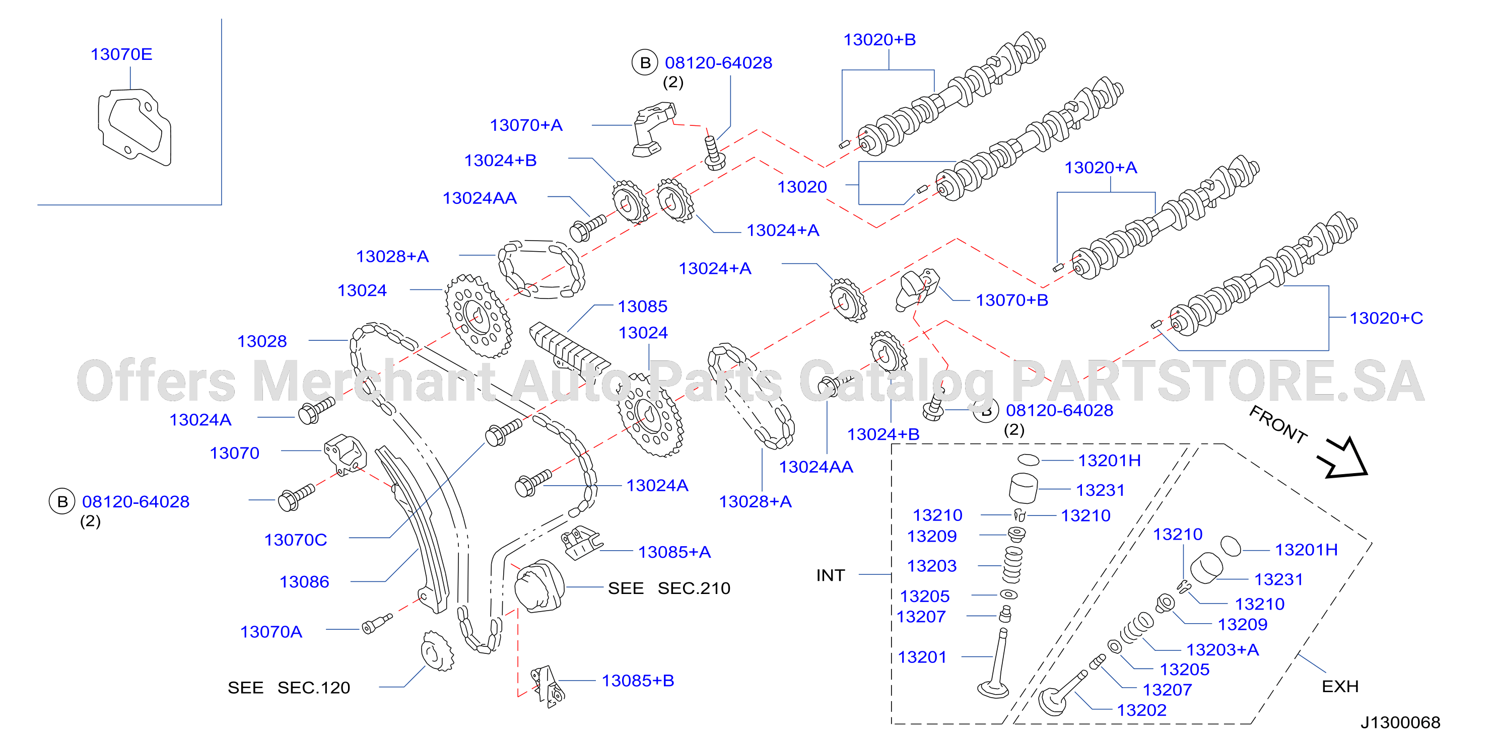 Camshaft Valve Mechanism Camshaft Valve Mechanism