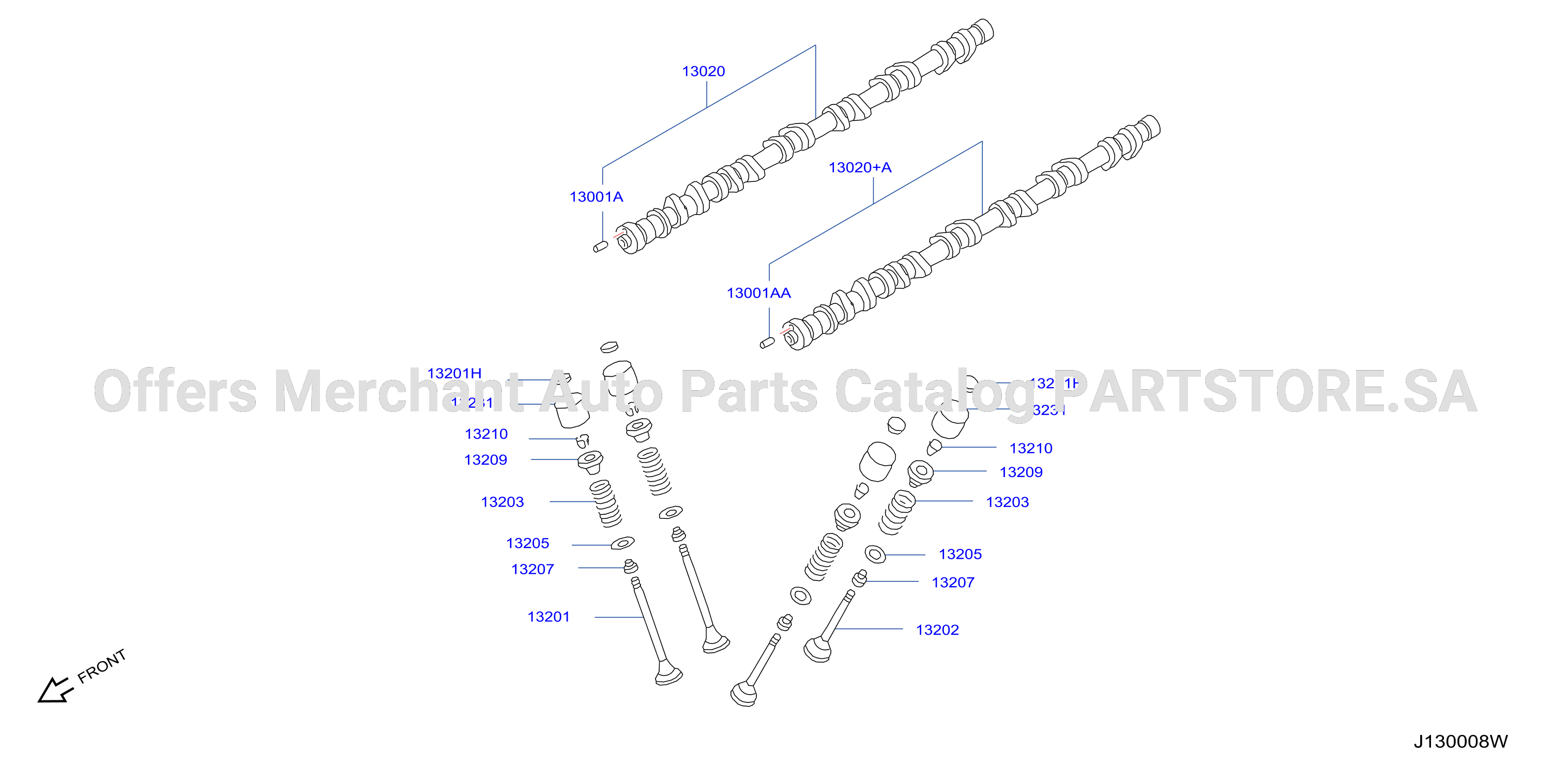 Camshaft Valve Mechanism Camshaft Valve Mechanism
