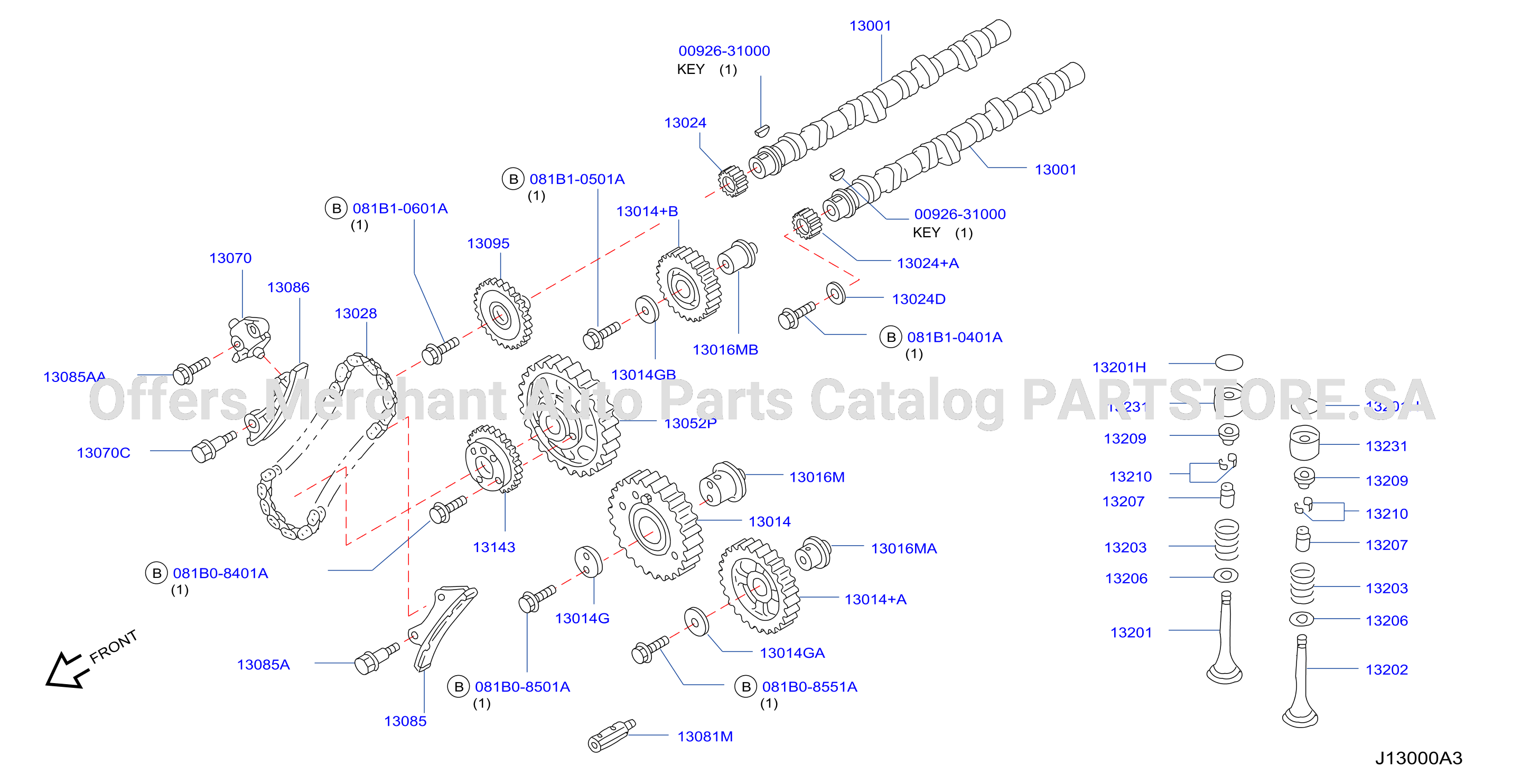 Camshaft Valve Mechanism Camshaft Valve Mechanism