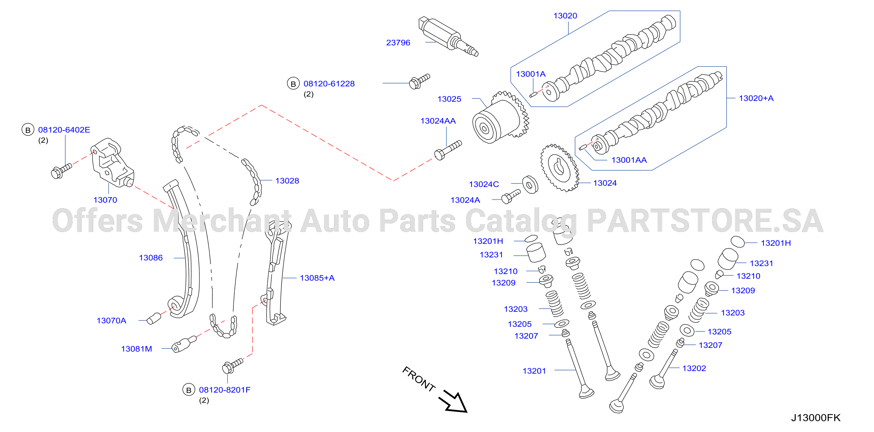 Camshaft Valve Mechanism Gen B Me