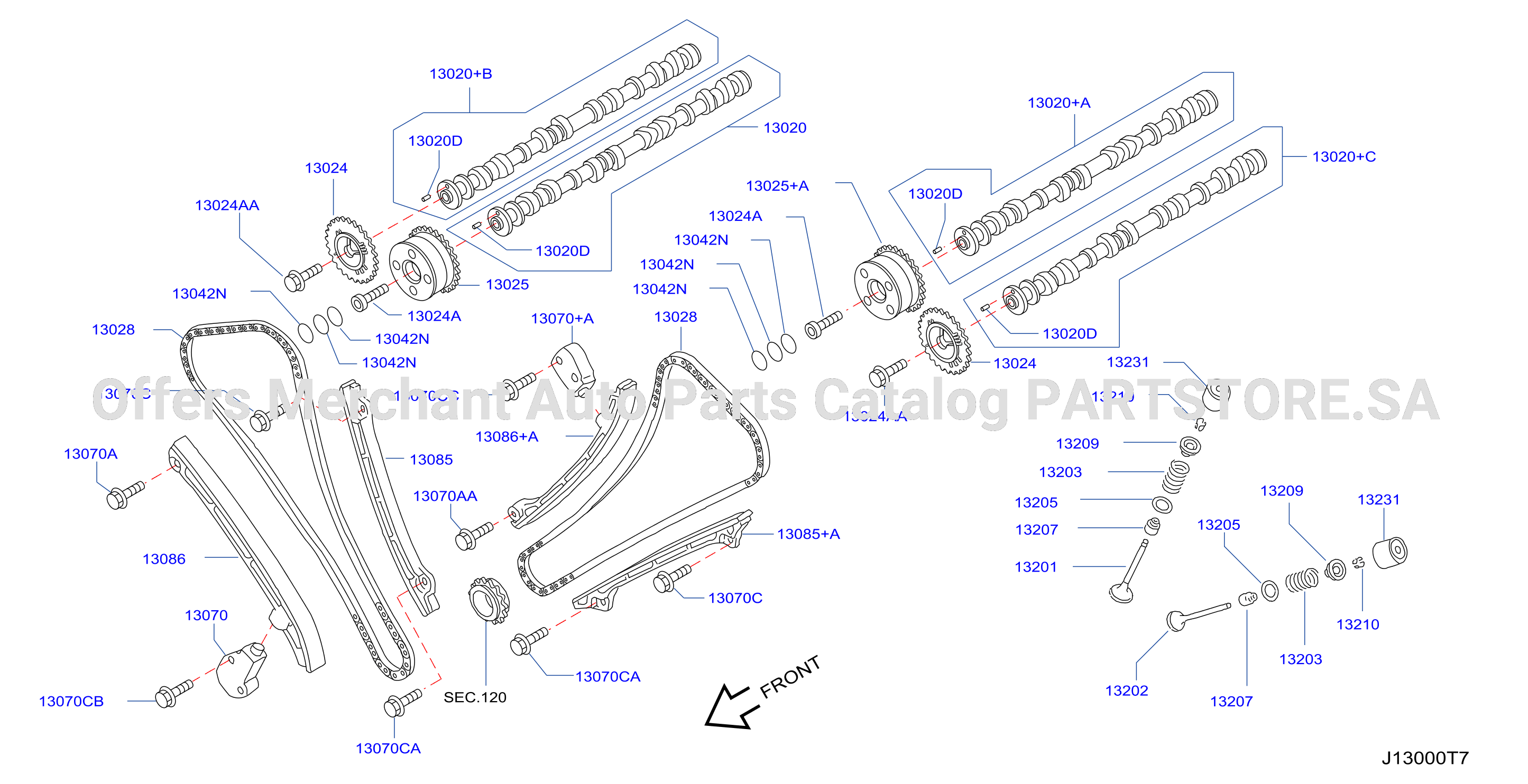 Camshaft Valve Mechanism Camshaft Valve Mechanism