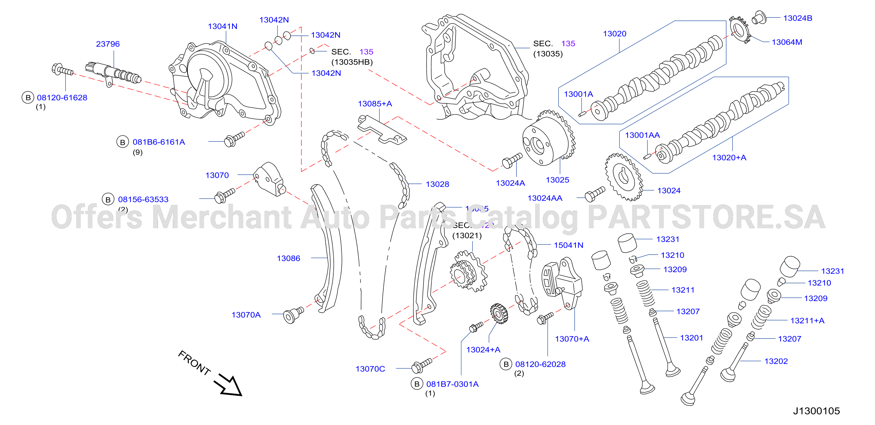 Camshaft Valve Mechanism Camshaft Valve Mechanism