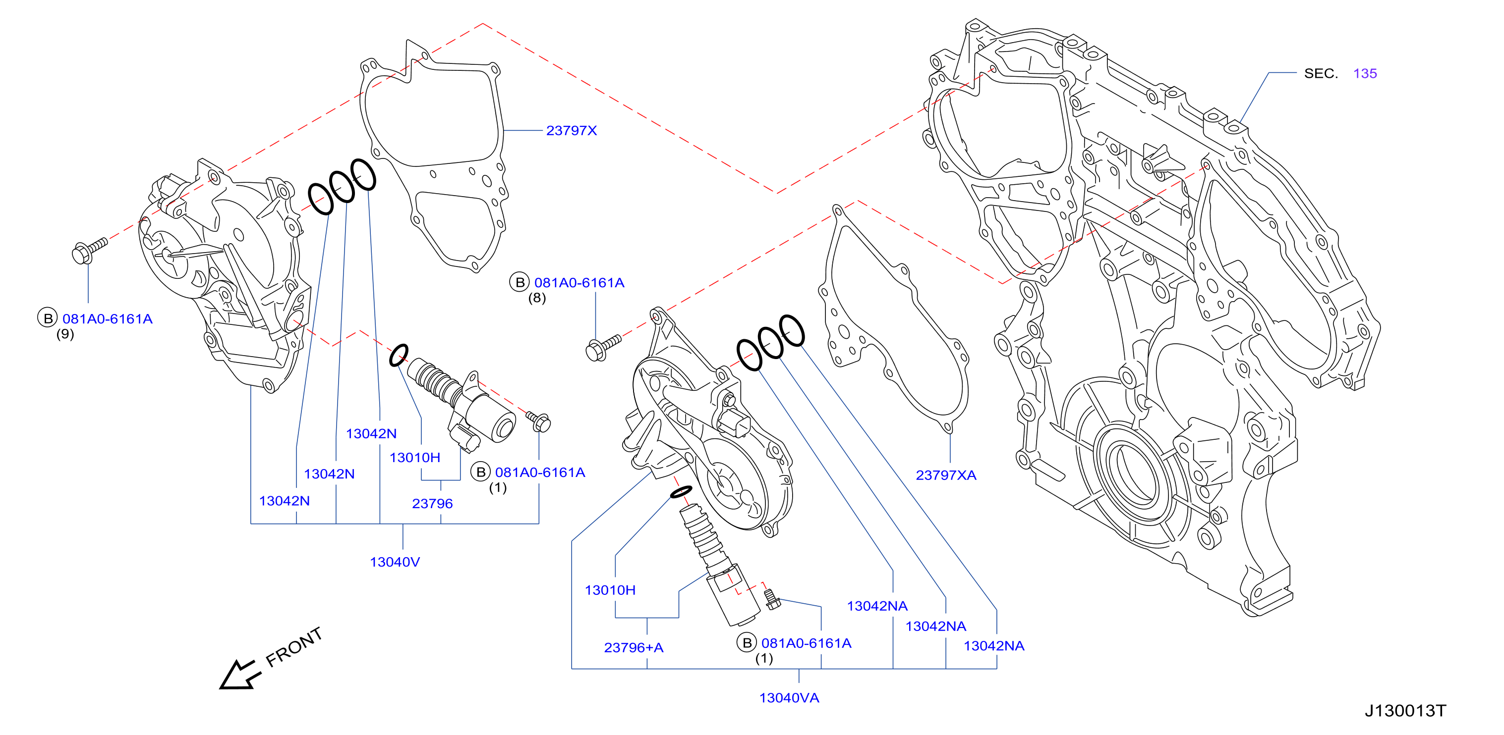 Camshaft Valve Mechanism Vtc Solenoid Cover