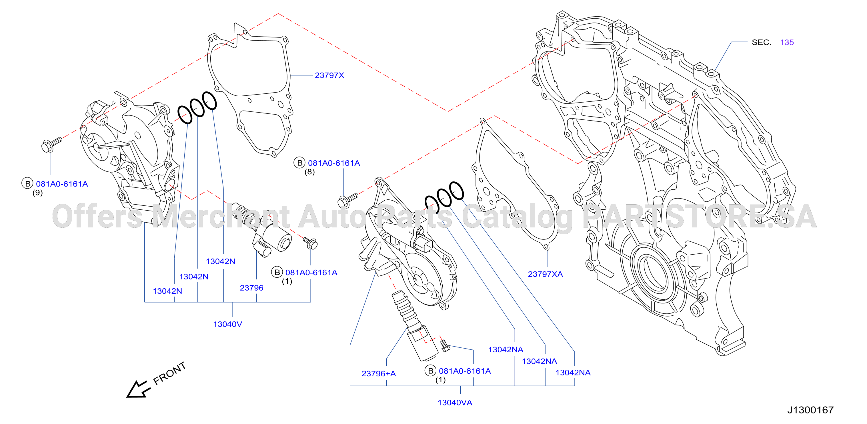 Camshaft Valve Mechanism Vtc Solenoid Cover