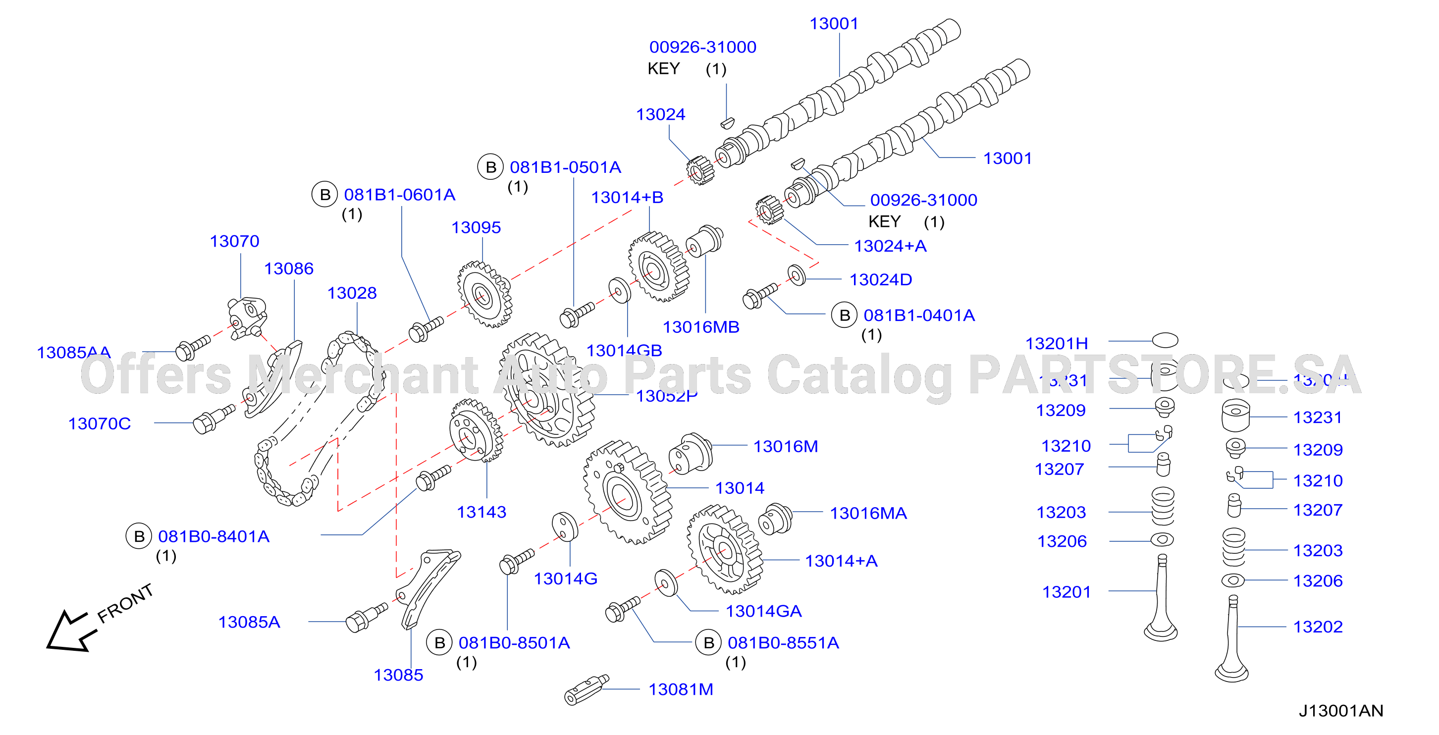 Camshaft Valve Mechanism