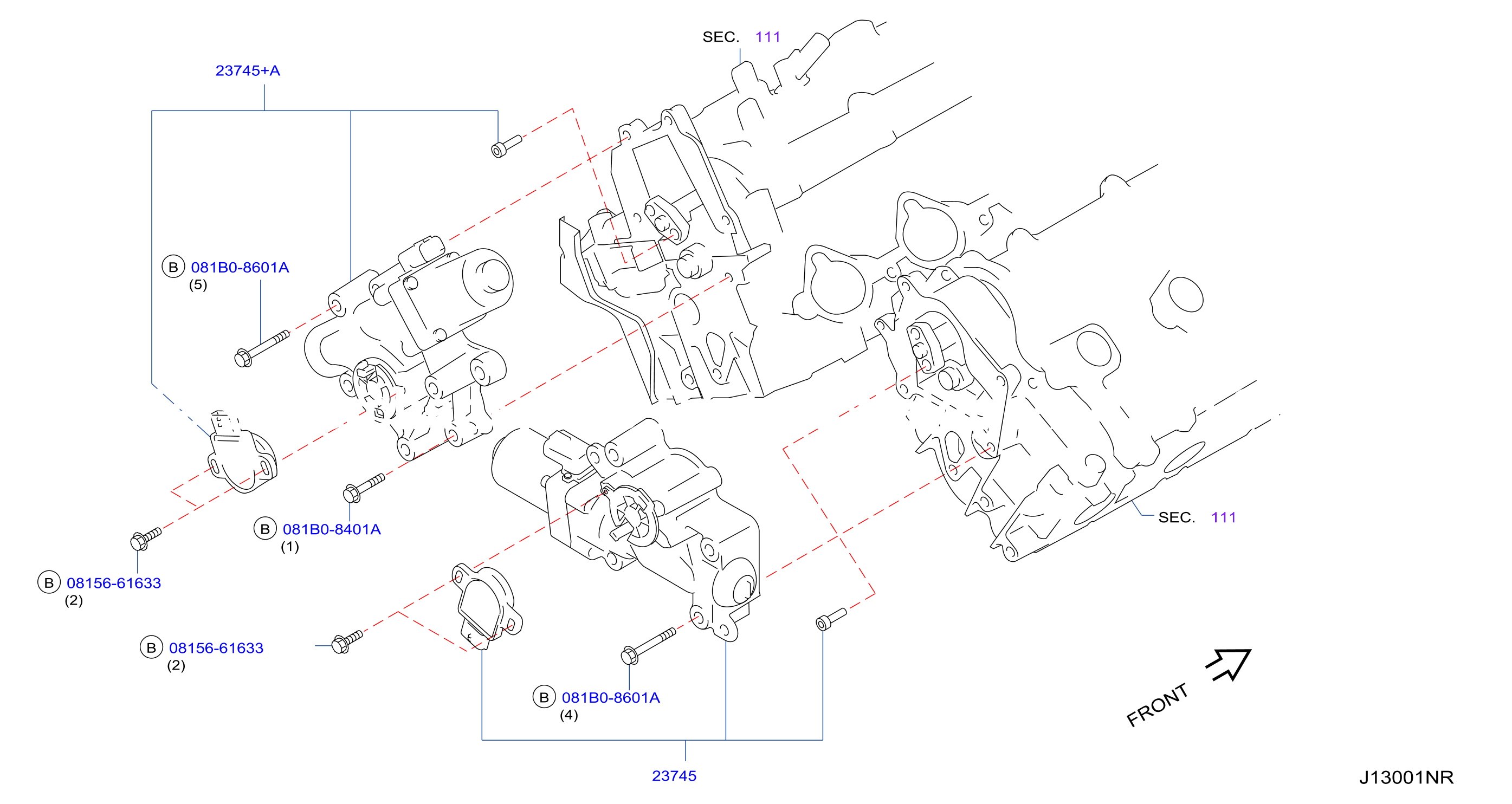 Camshaft Valve Mechanism Cover Assy Vtc W / Vtc Valve