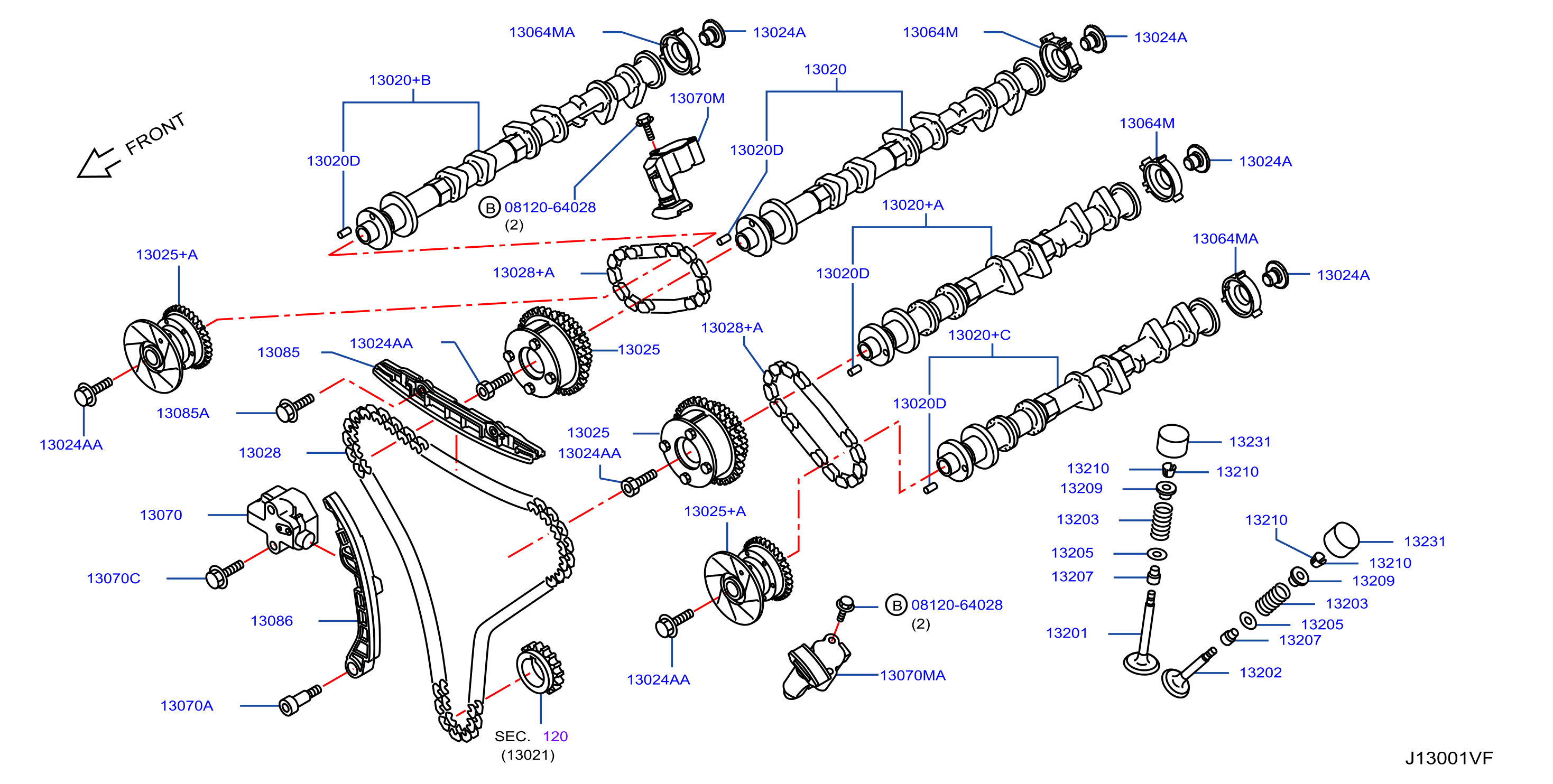 Camshaft Valve Mechanism Camshaft Valve Mechanism