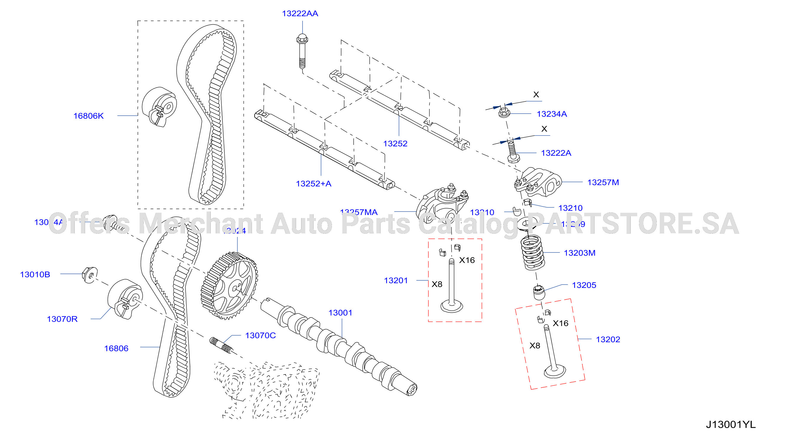 Camshaft Valve Mechanism Camshaft Valve Mechanism