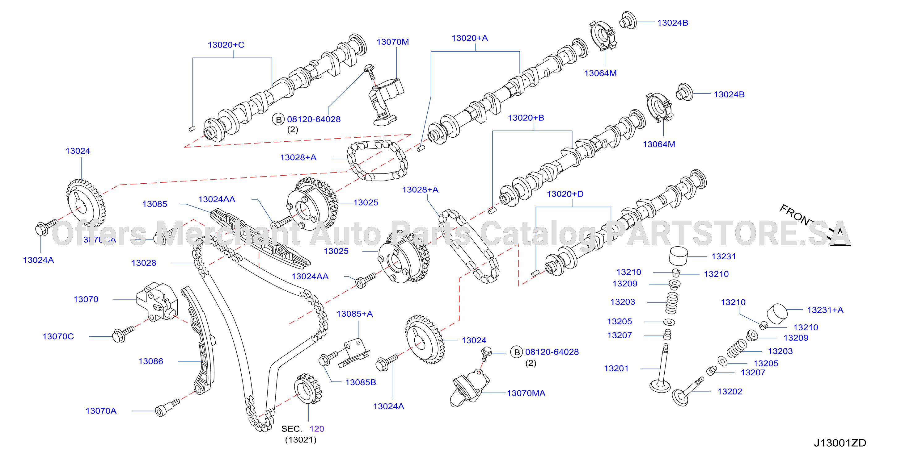 Camshaft Valve Mechanism Camshaft Valve Mechanism
