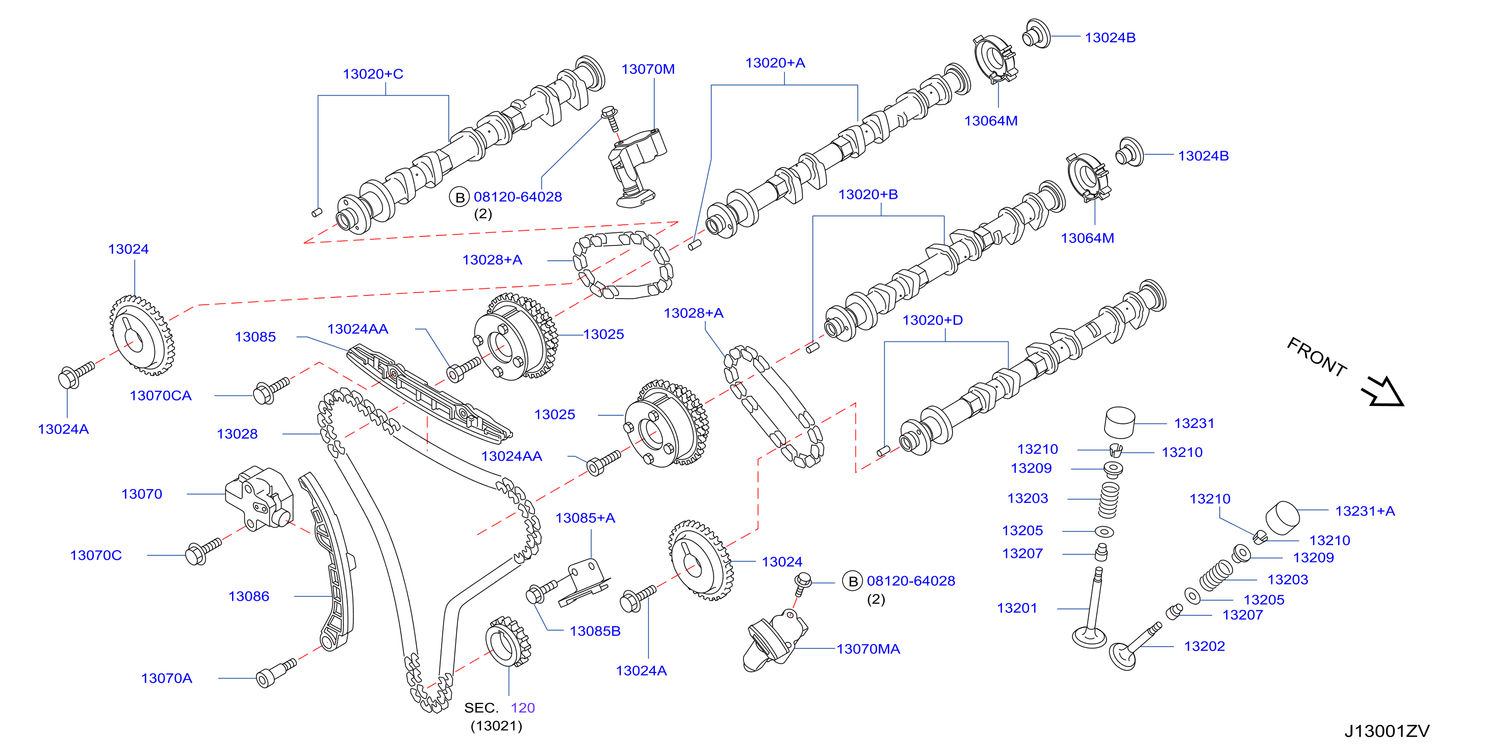 Camshaft Valve Mechanism Camshaft Valve Mechanism