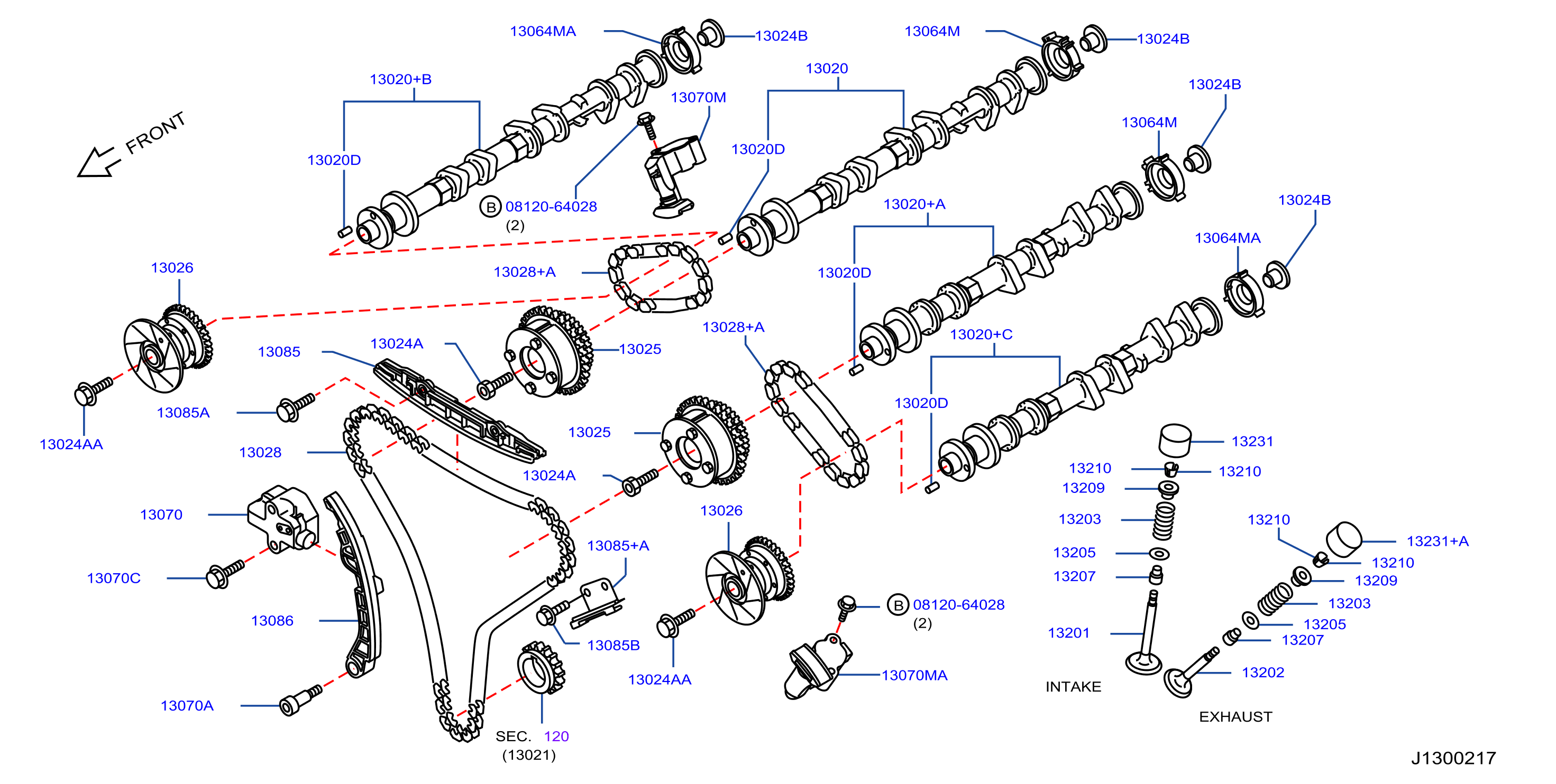 Camshaft Valve Mechanism Camshaft Valve Mechanism