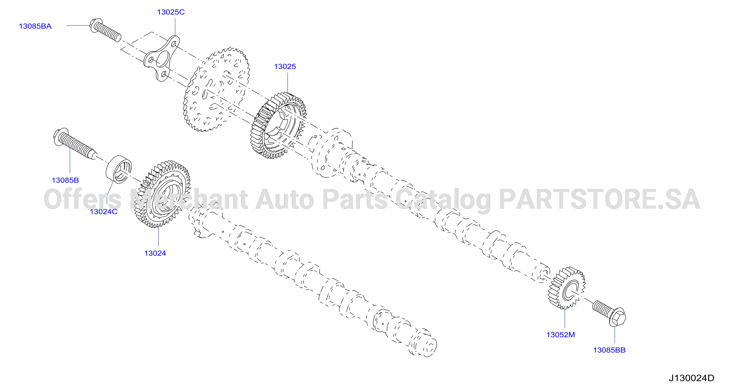 Camshaft Valve Mechanism Timing Gear Camshaft 2