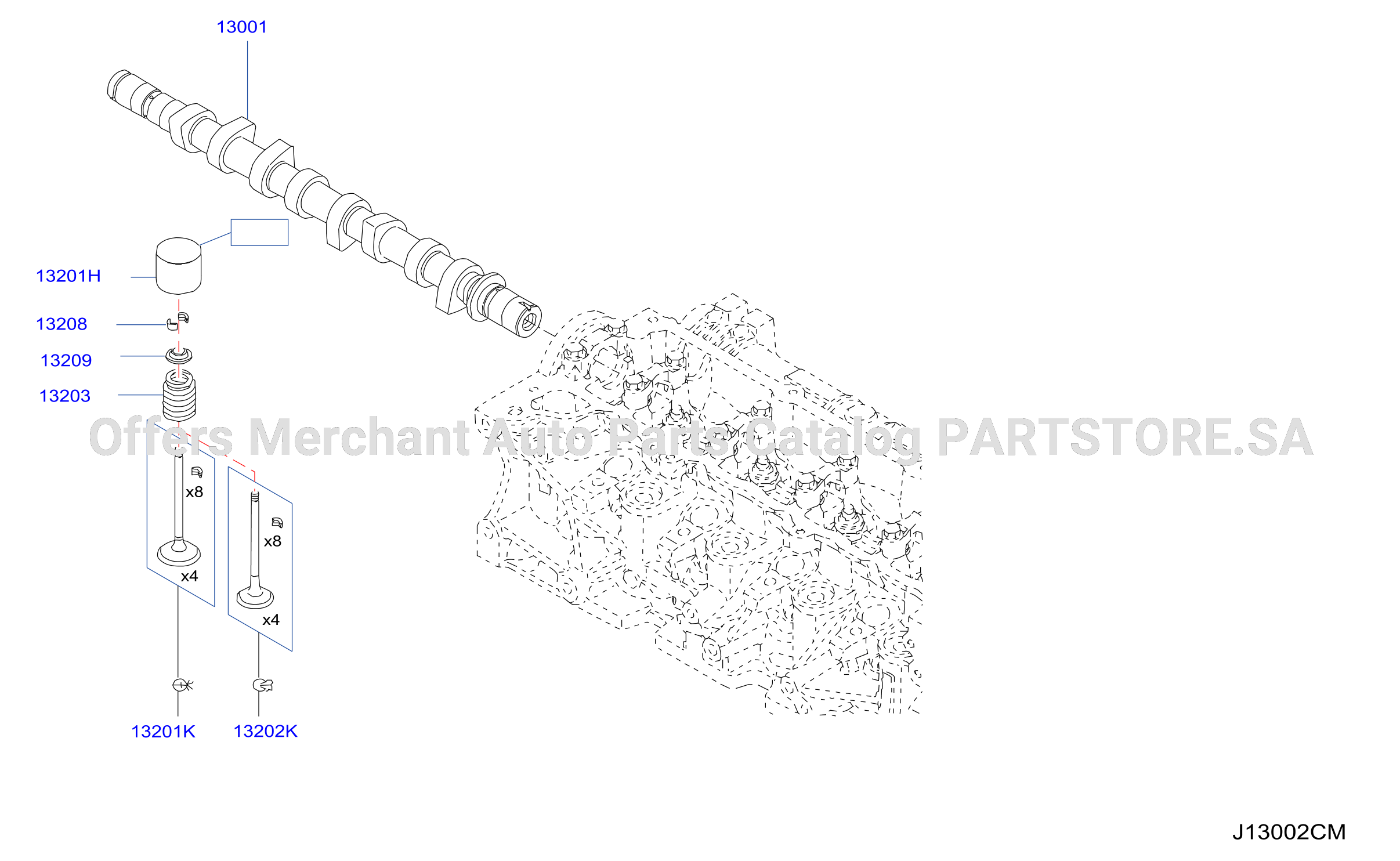 Camshaft Valve Mechanism Camshaft Valve Mechanism
