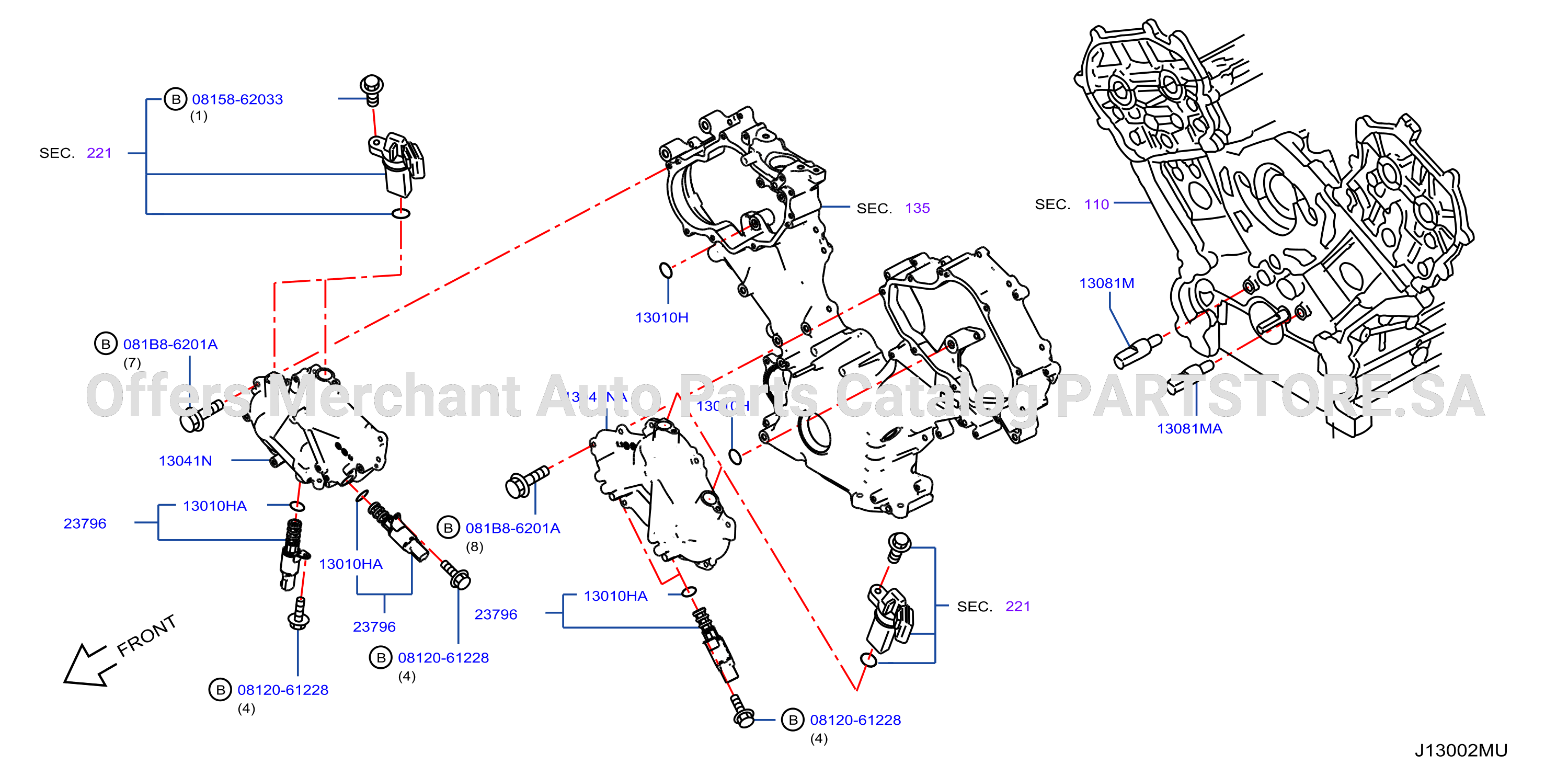 Camshaft Valve Mechanism Vtc Solenoid