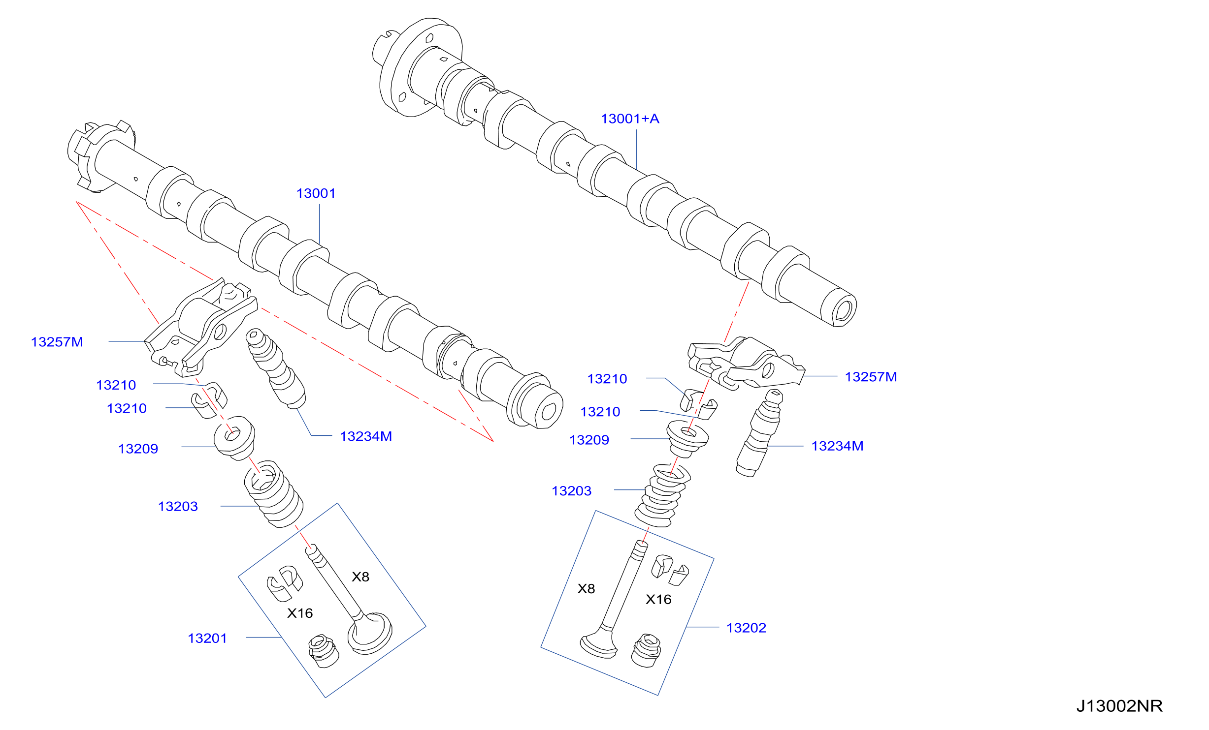 Camshaft Valve Mechanism Camshaft Valve Mechanism