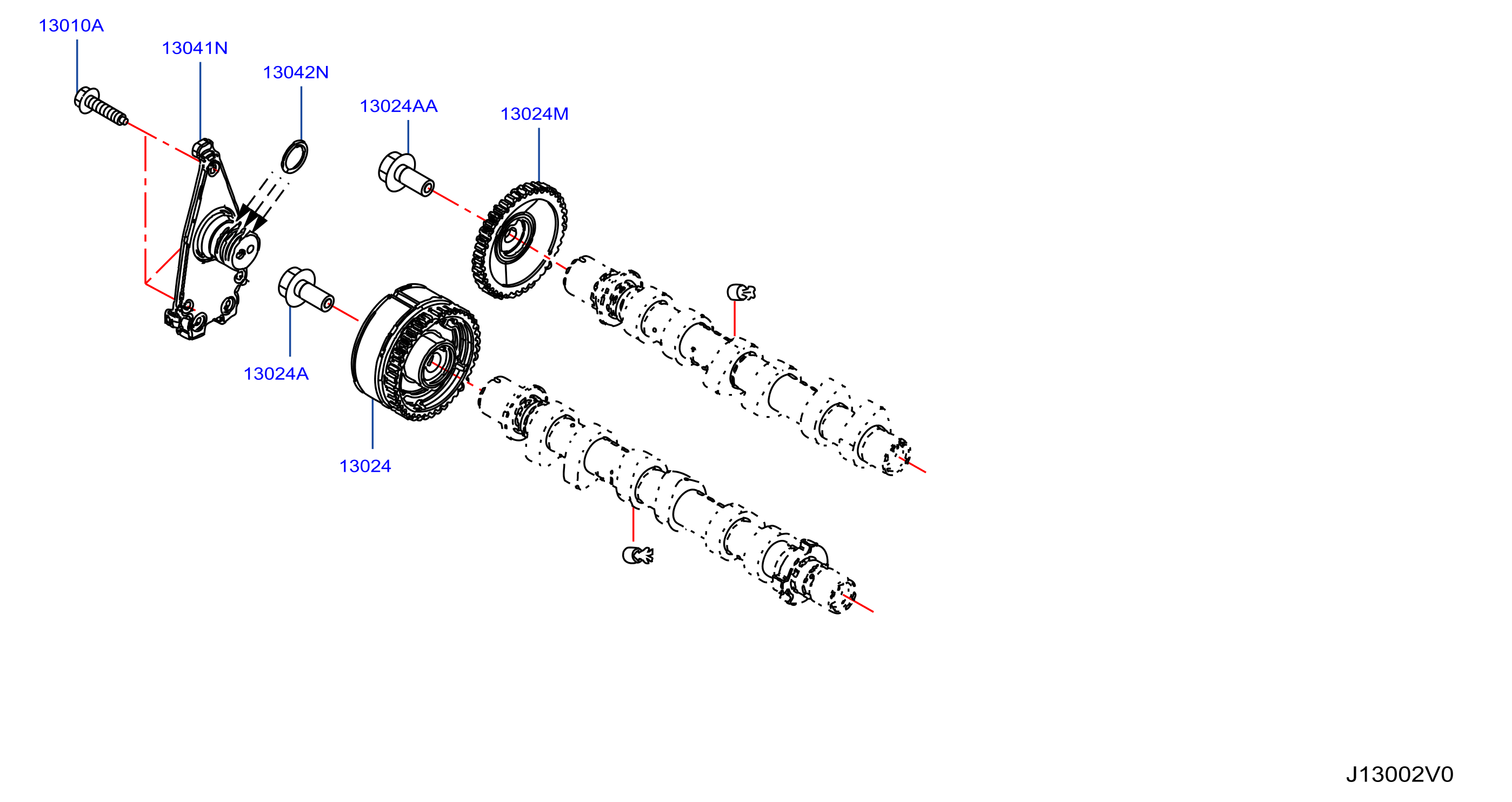 Camshaft Valve Mechanism Sprocket Camshaft