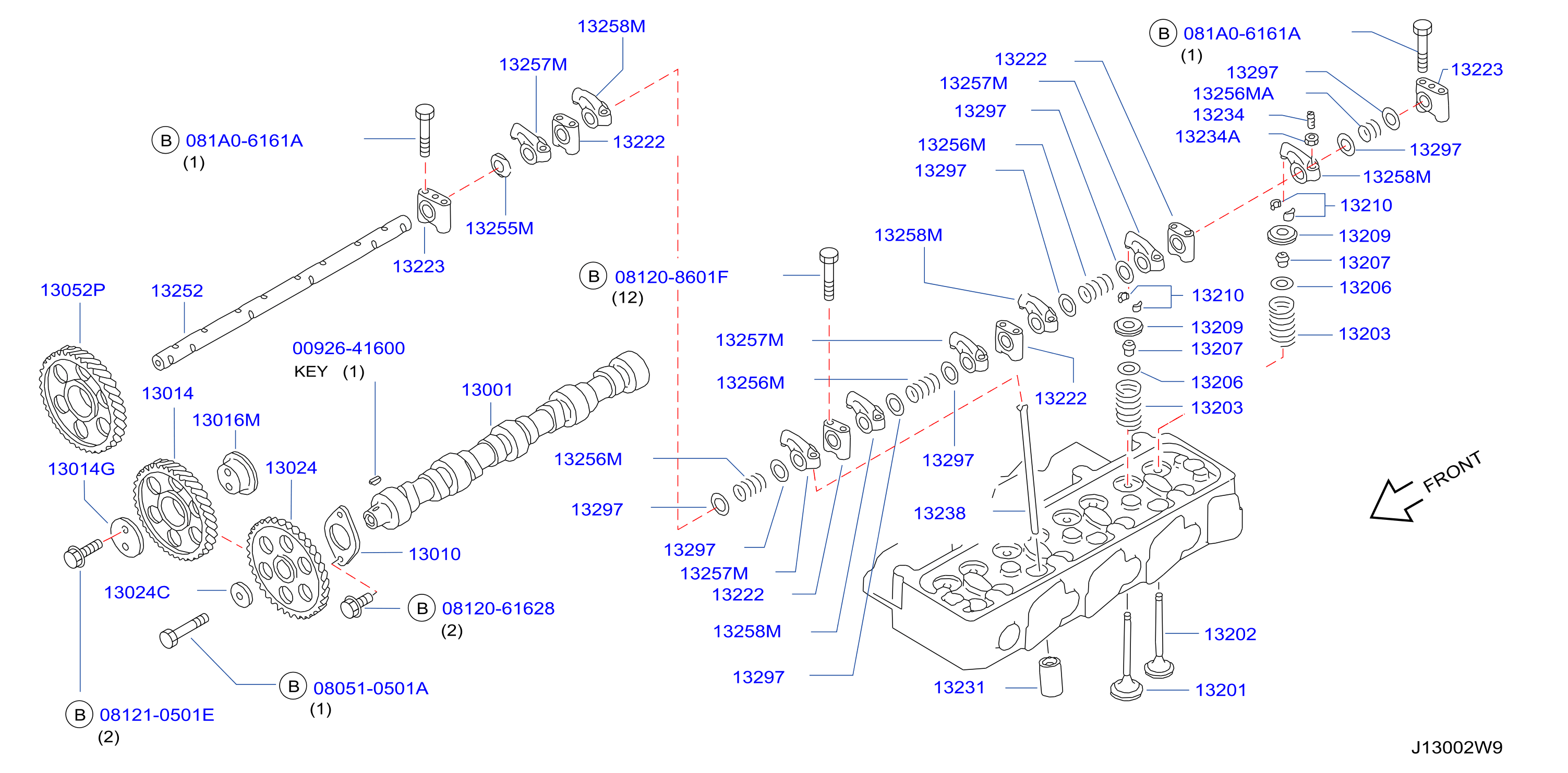 Camshaft Valve Mechanism Camshaft Valve Mechanism