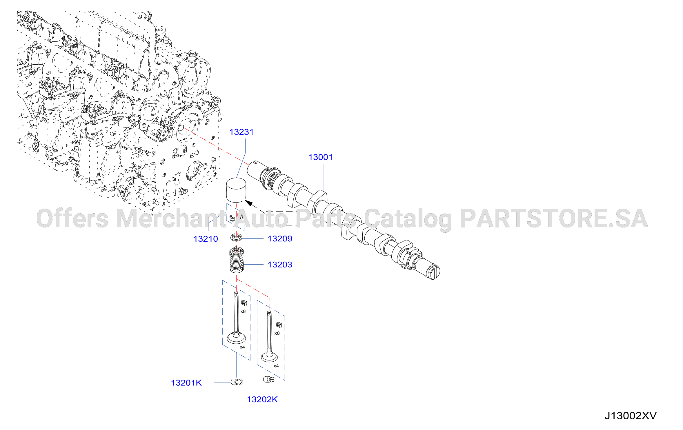 Camshaft Valve Mechanism Camshaft Valve Mechanism
