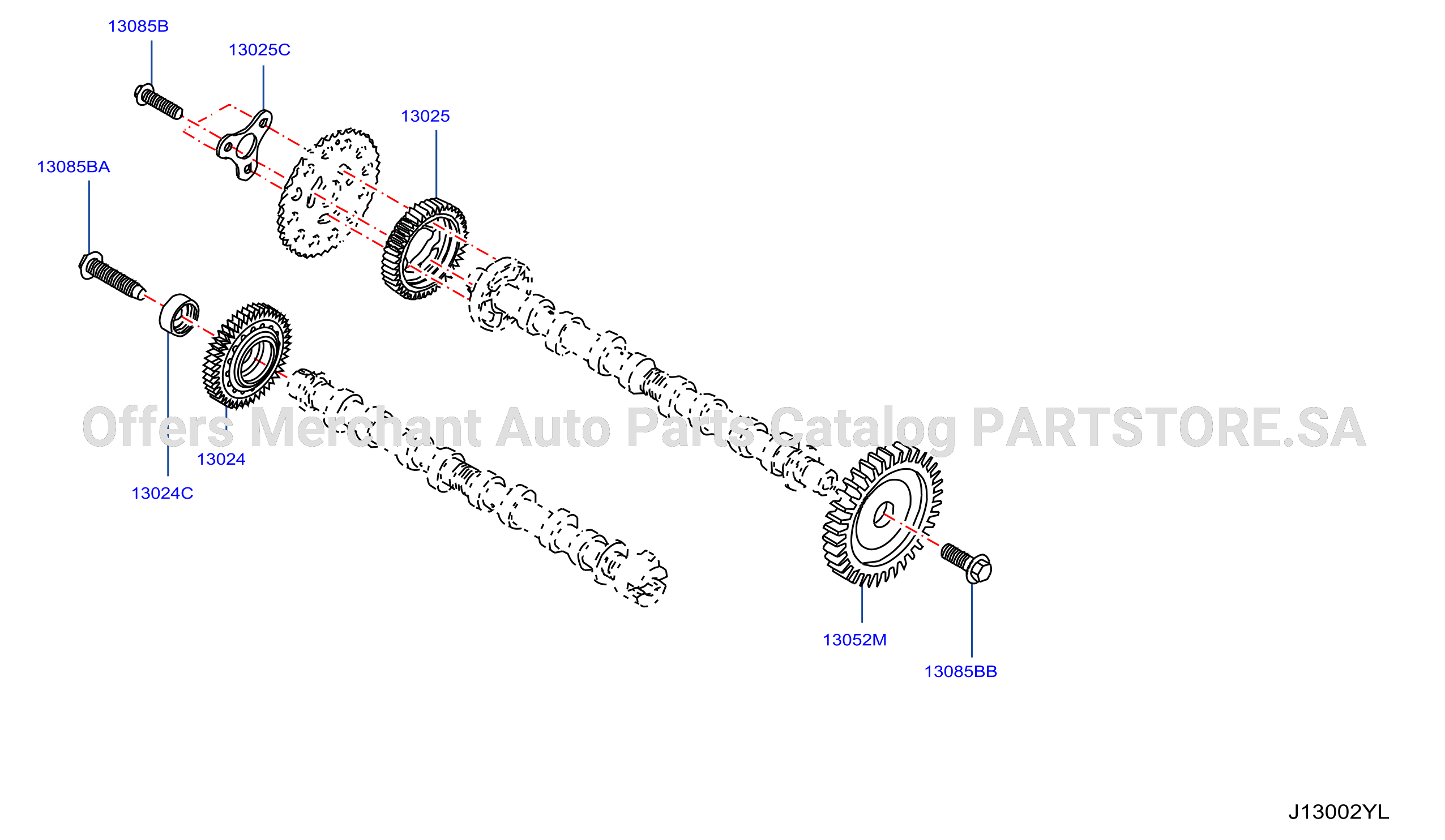 Camshaft Valve Mechanism Timing Gear Camshaft 3