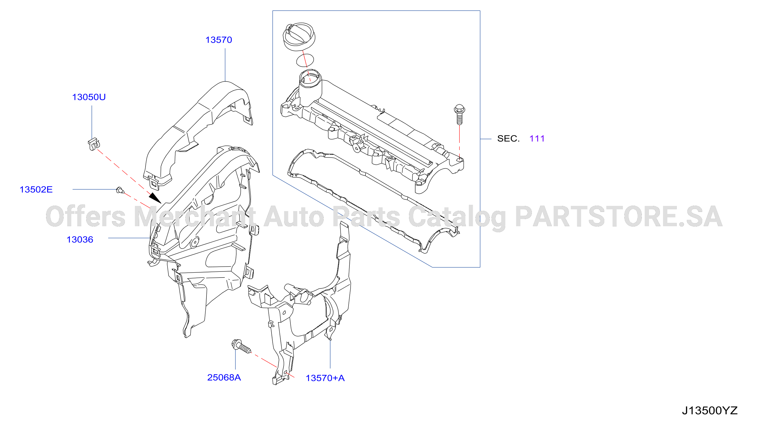 Front Cover Vacuum Pump Fitting Front Cover
