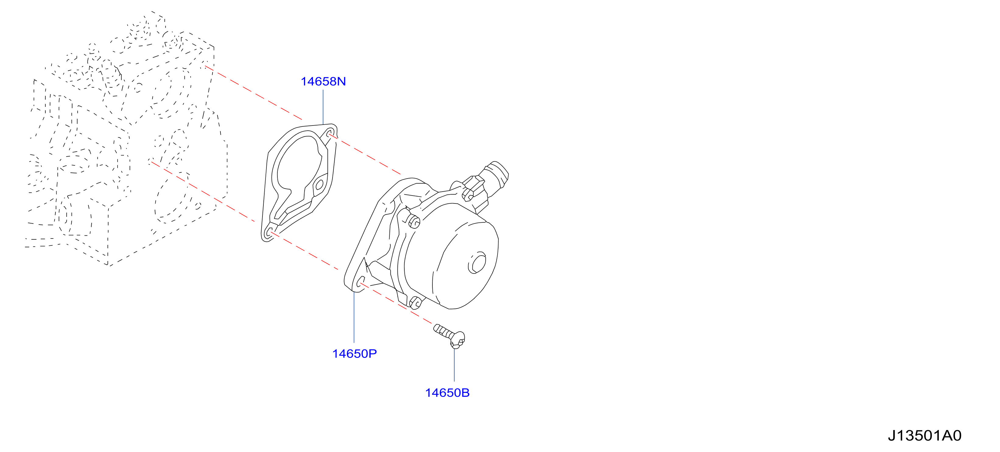 Front Cover Vacuum Pump Fitting Vaccum Pump