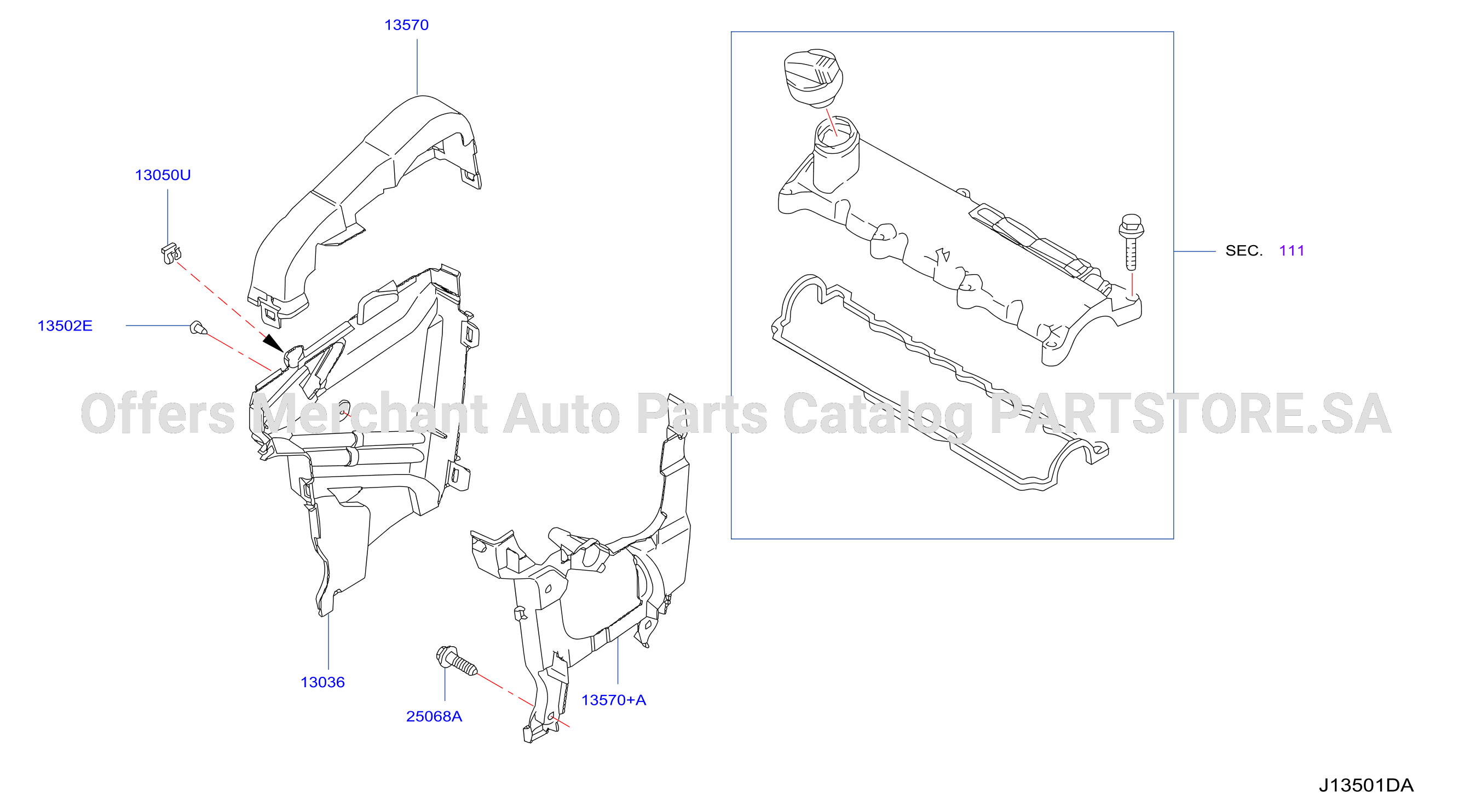 Front Cover Vacuum Pump Fitting Front Cover