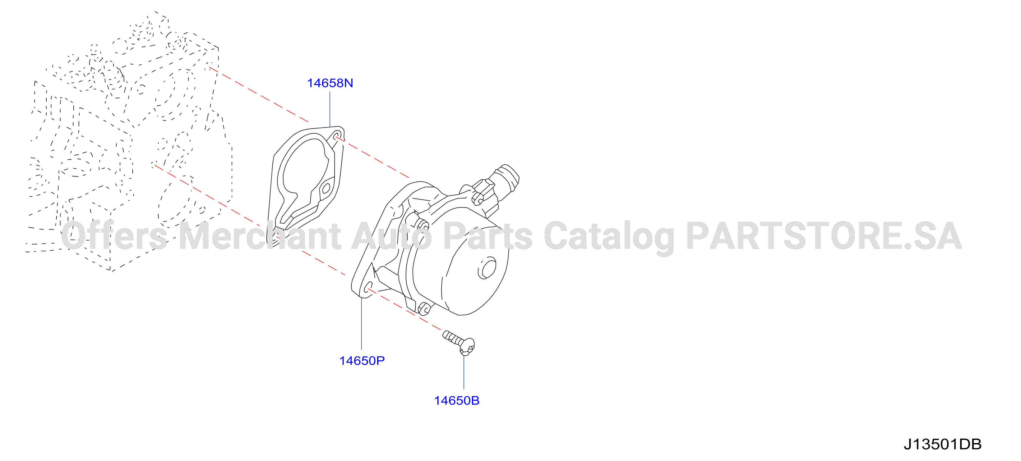 Front Cover Vacuum Pump Fitting Vaccum Pump