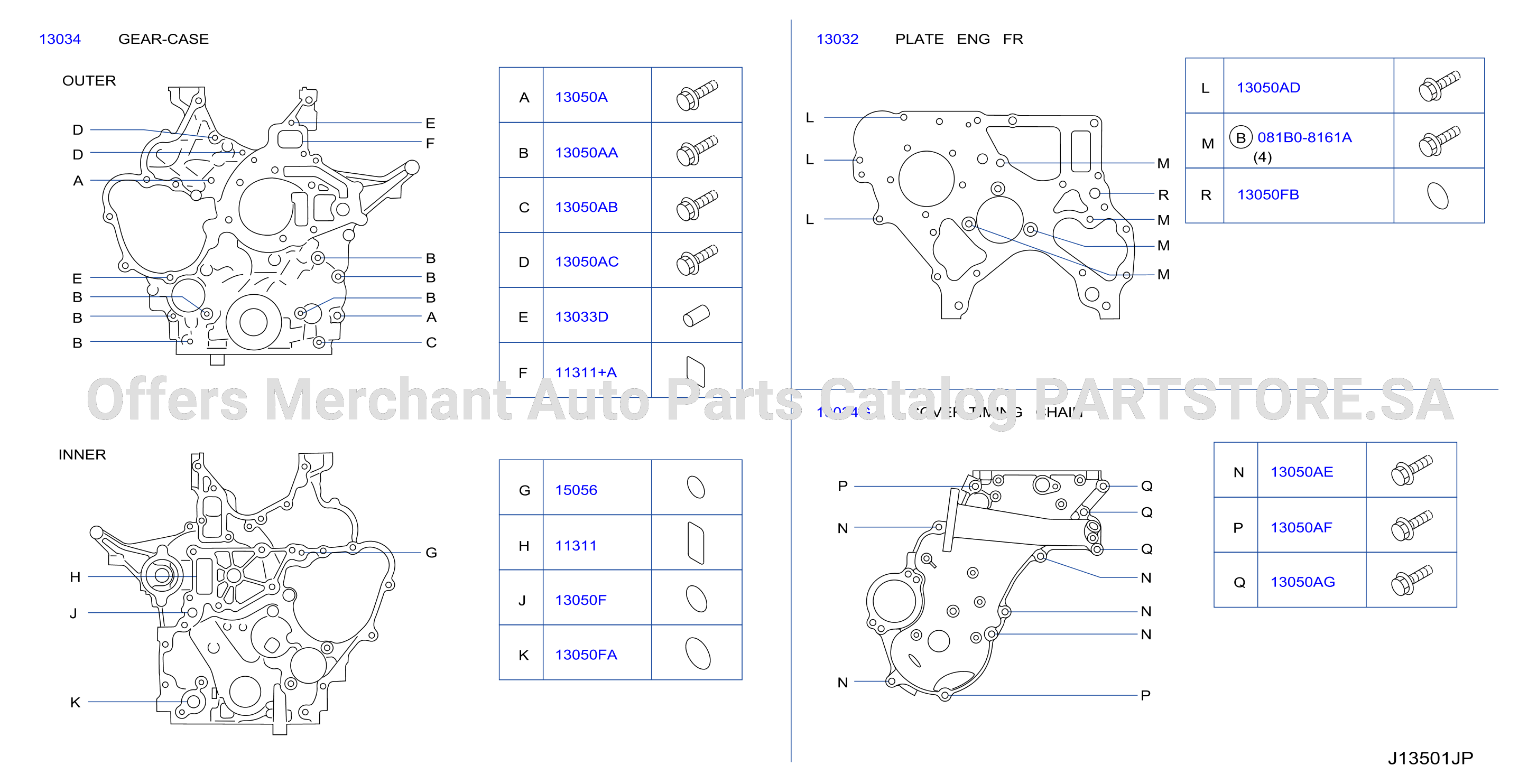 Front Cover Vacuum Pump Fitting Fitting Part