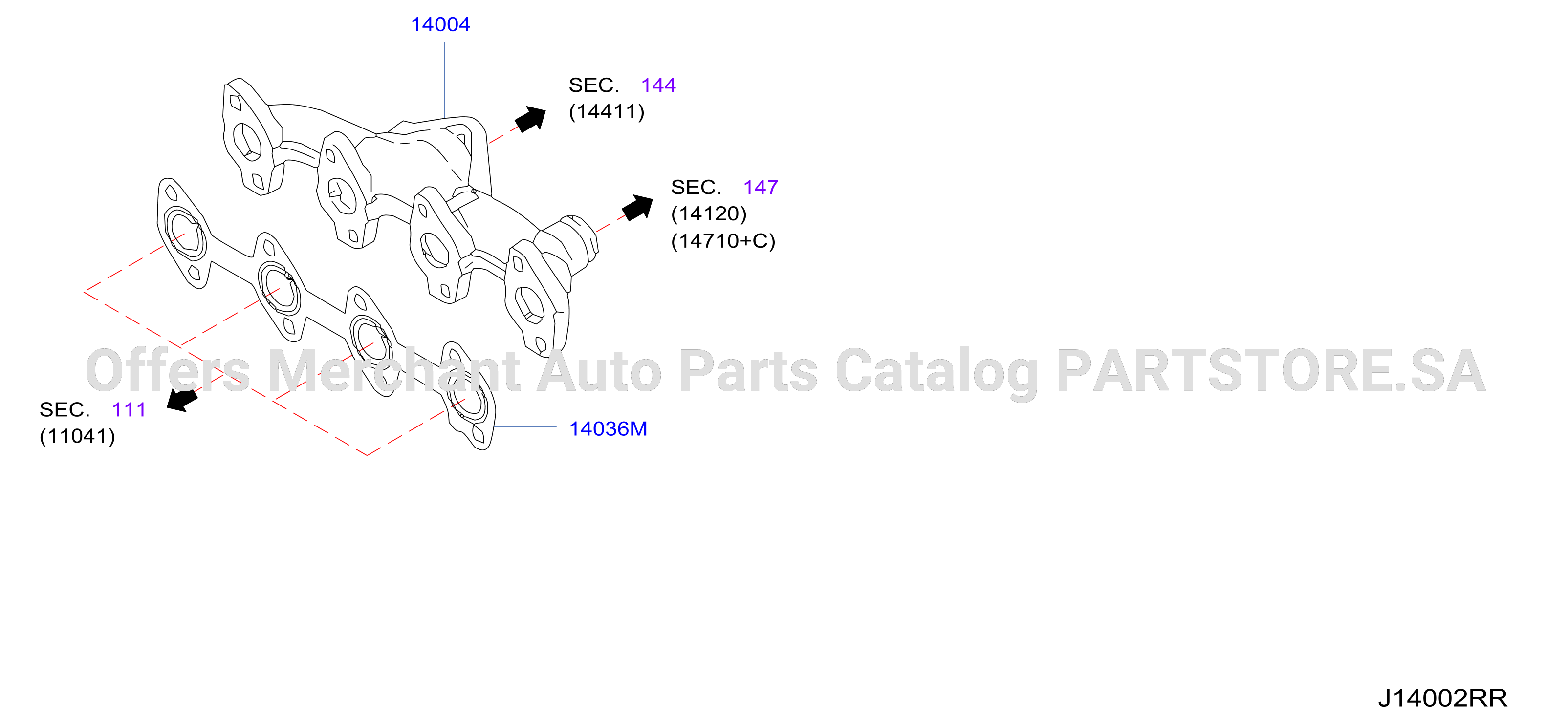 Manifold Intake Parts