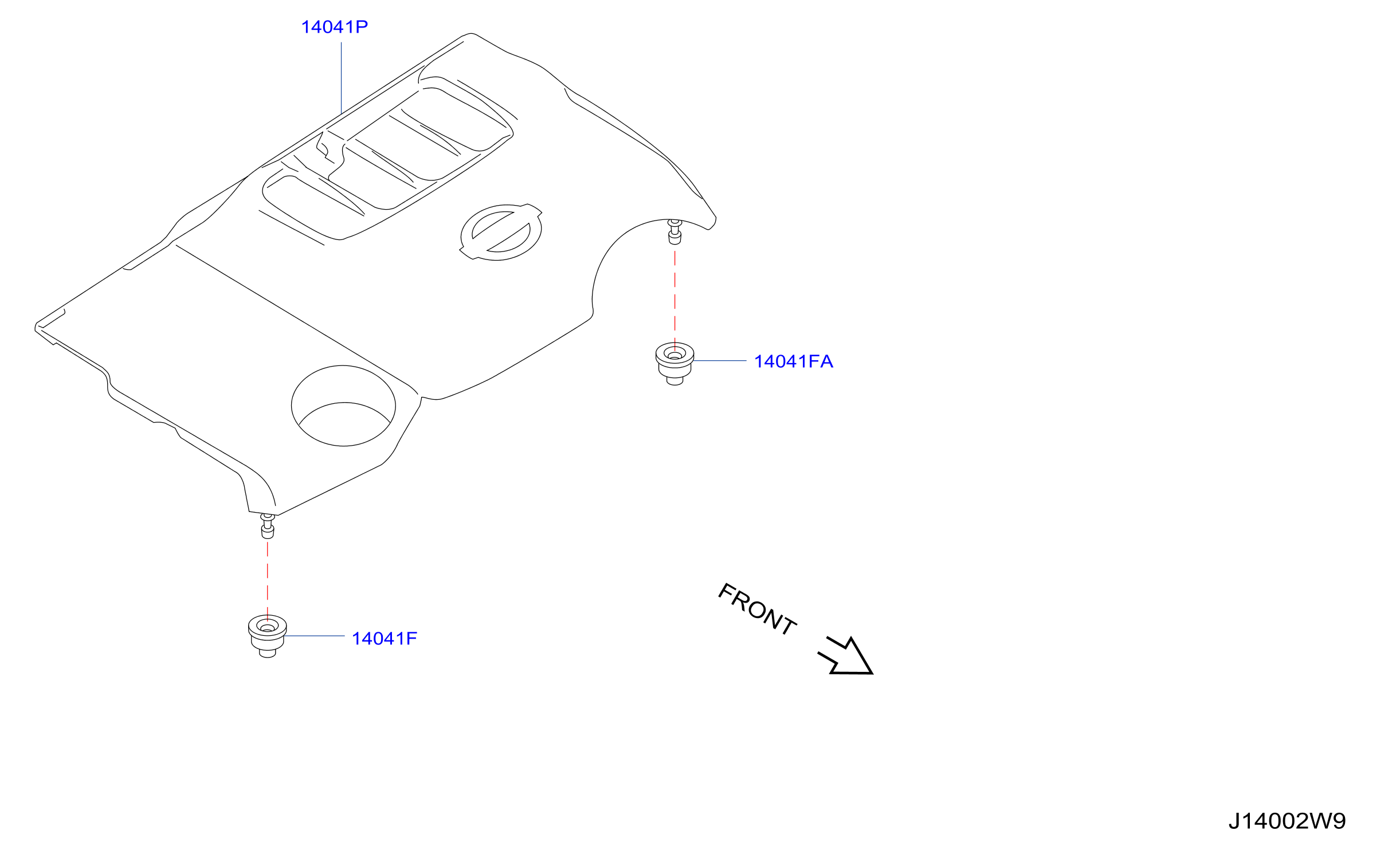 Manifold Engine Cover Parts