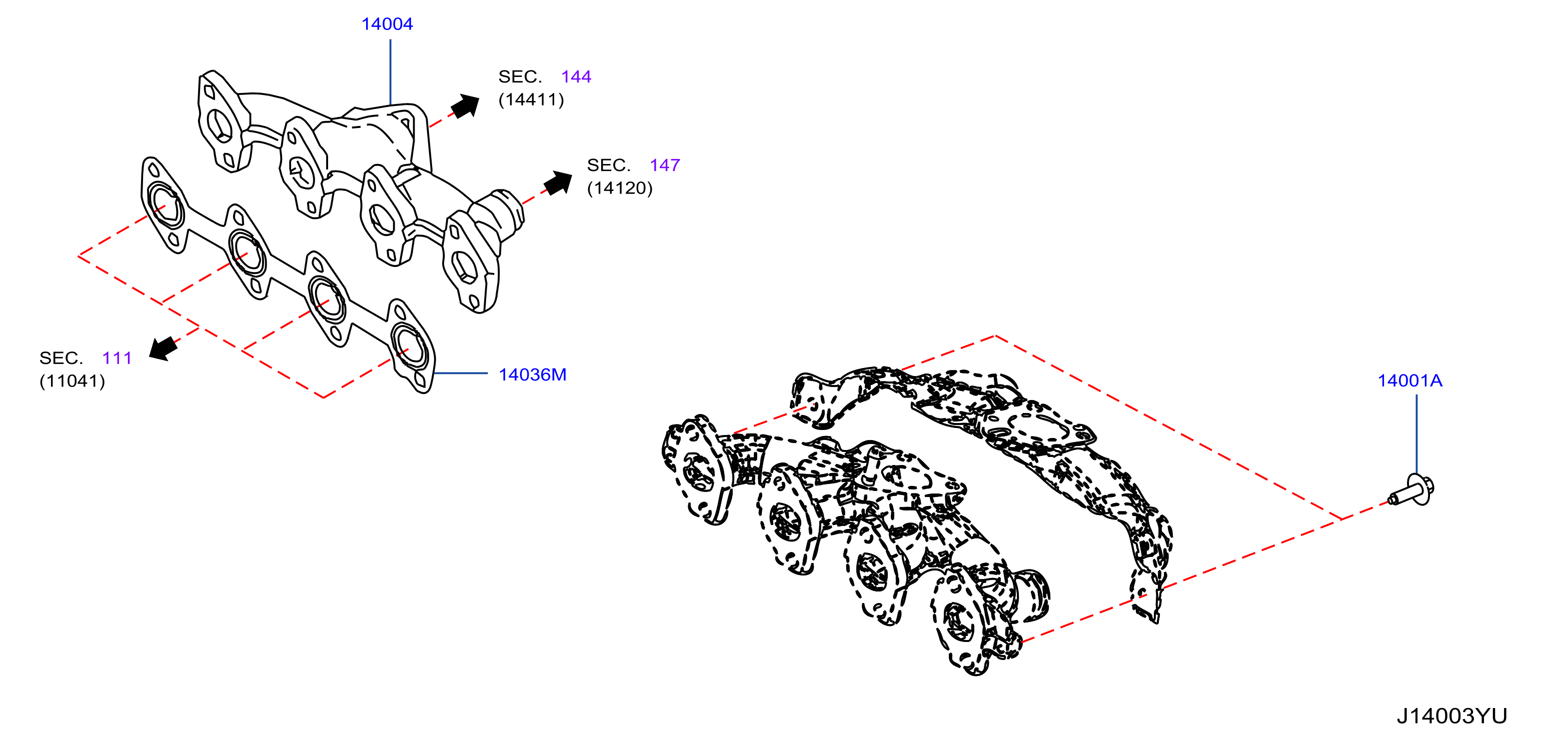 Manifold Intake Parts