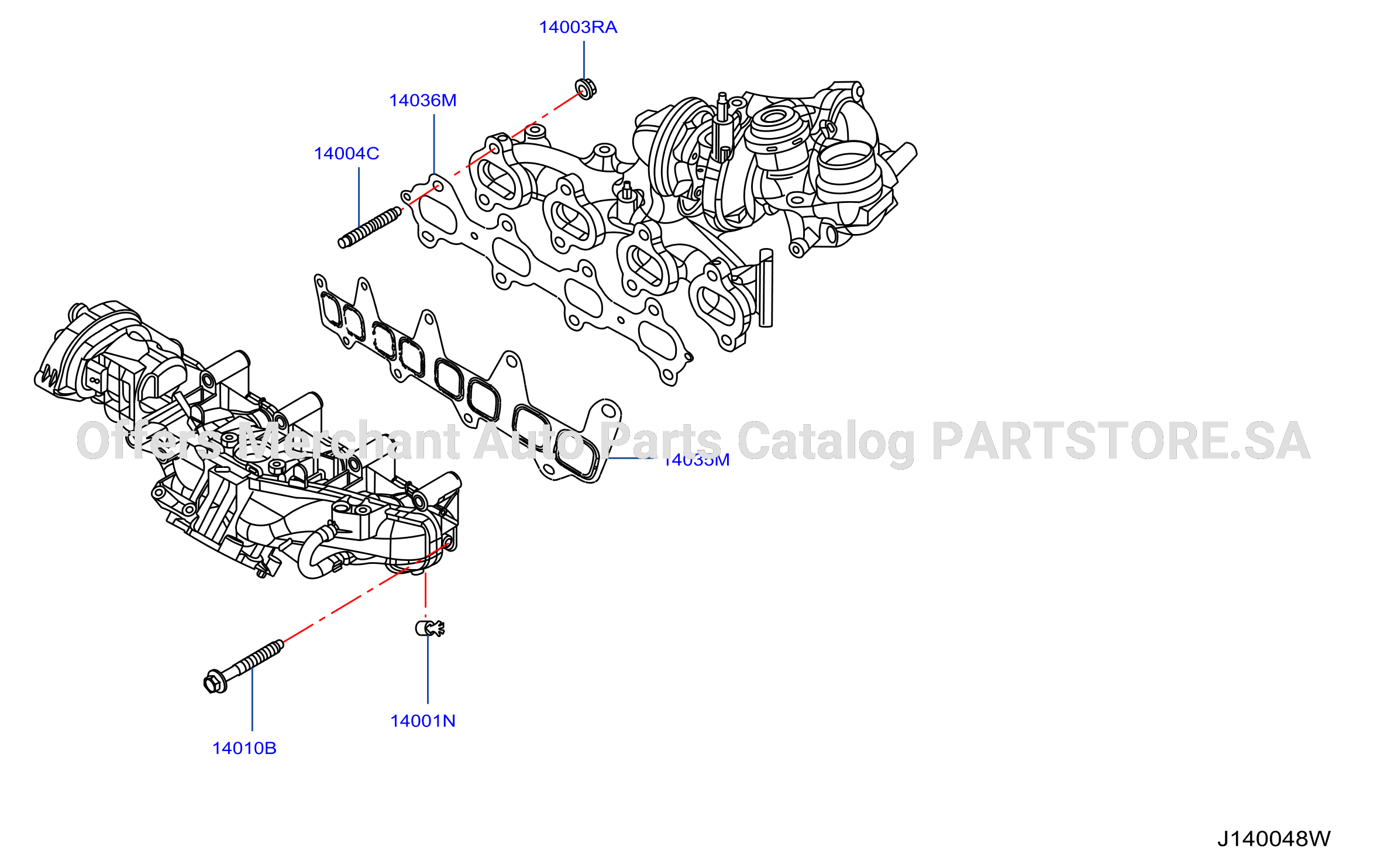Manifold Intake Parts 2