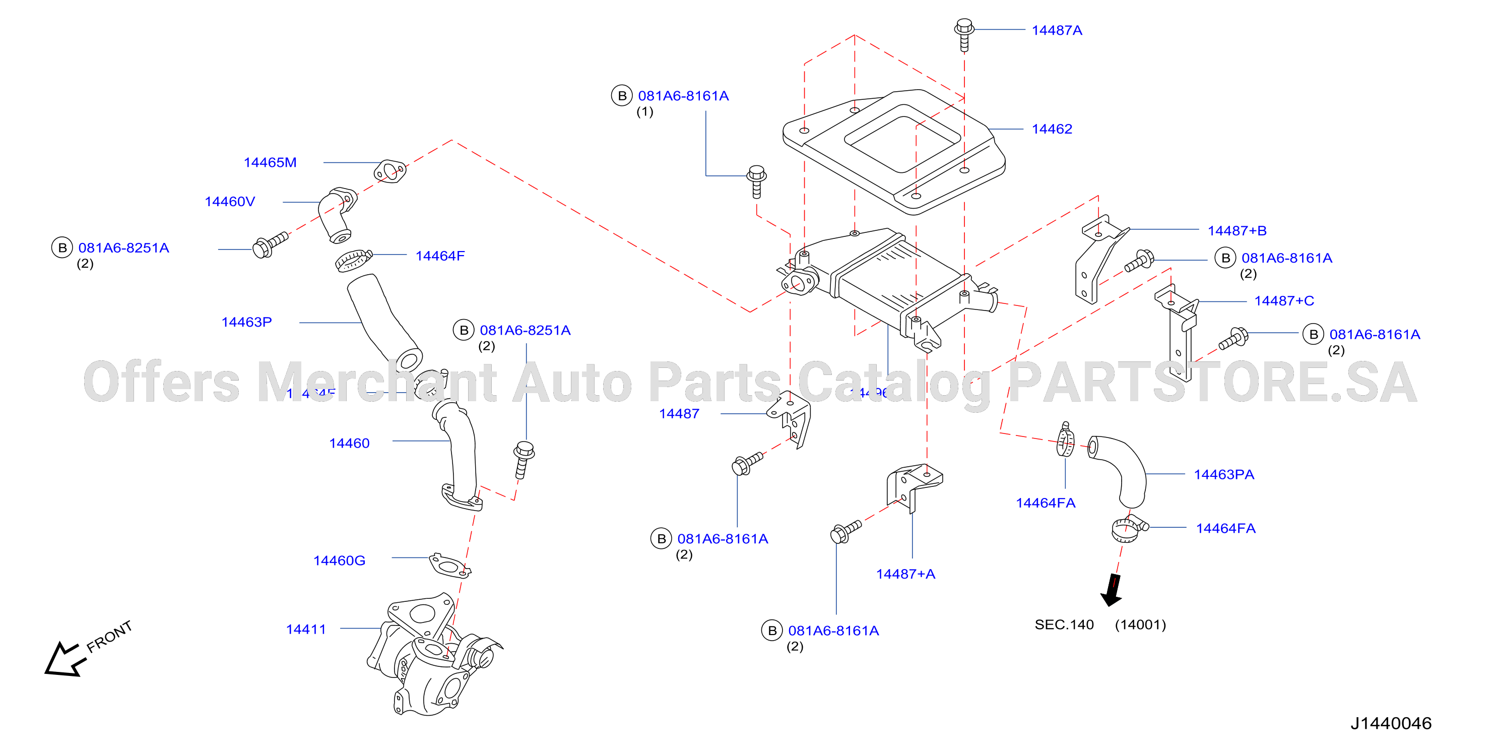 Turbo Charger Intercooler Piping