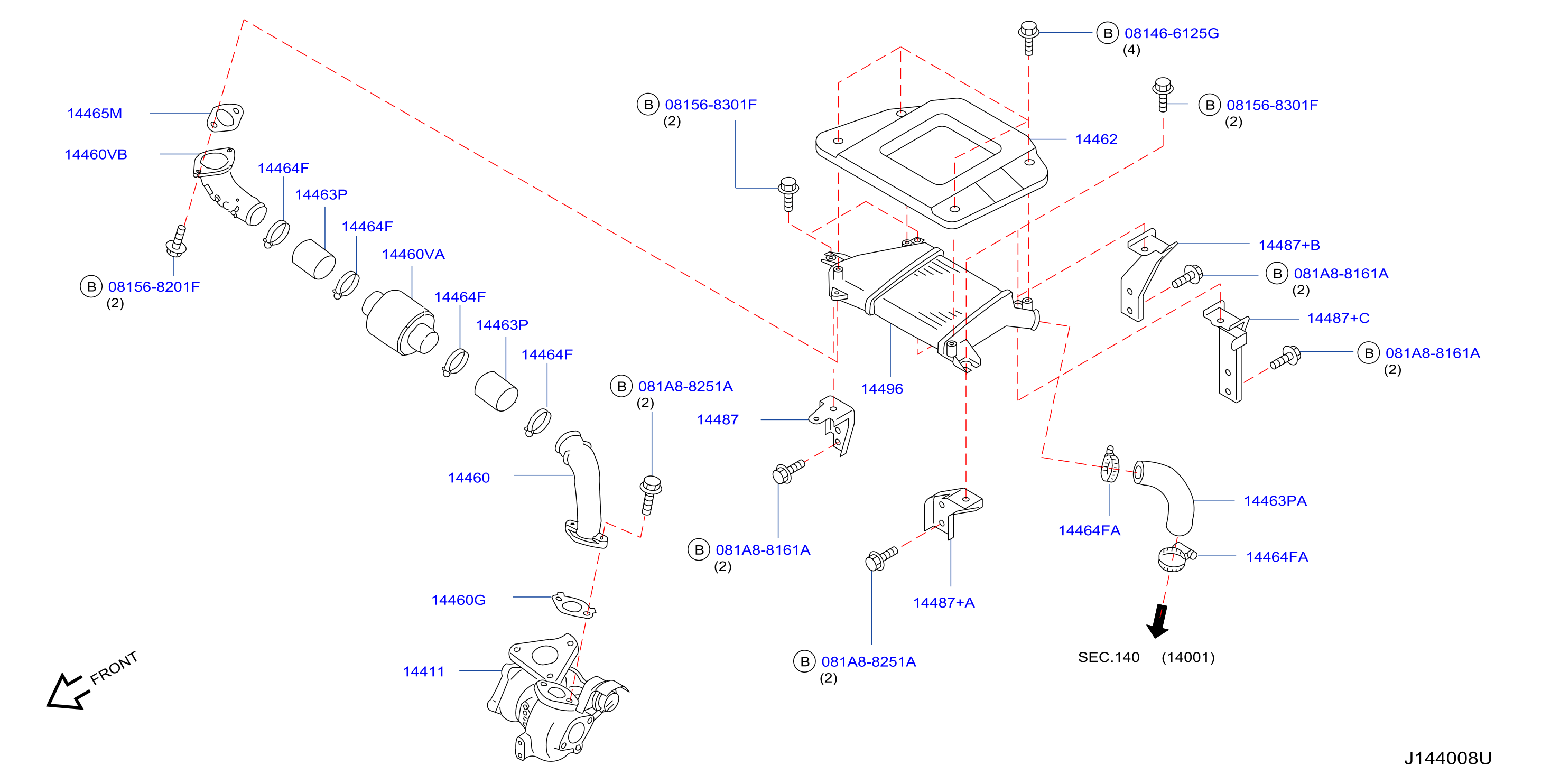 Turbo Charger Intercooler Piping
