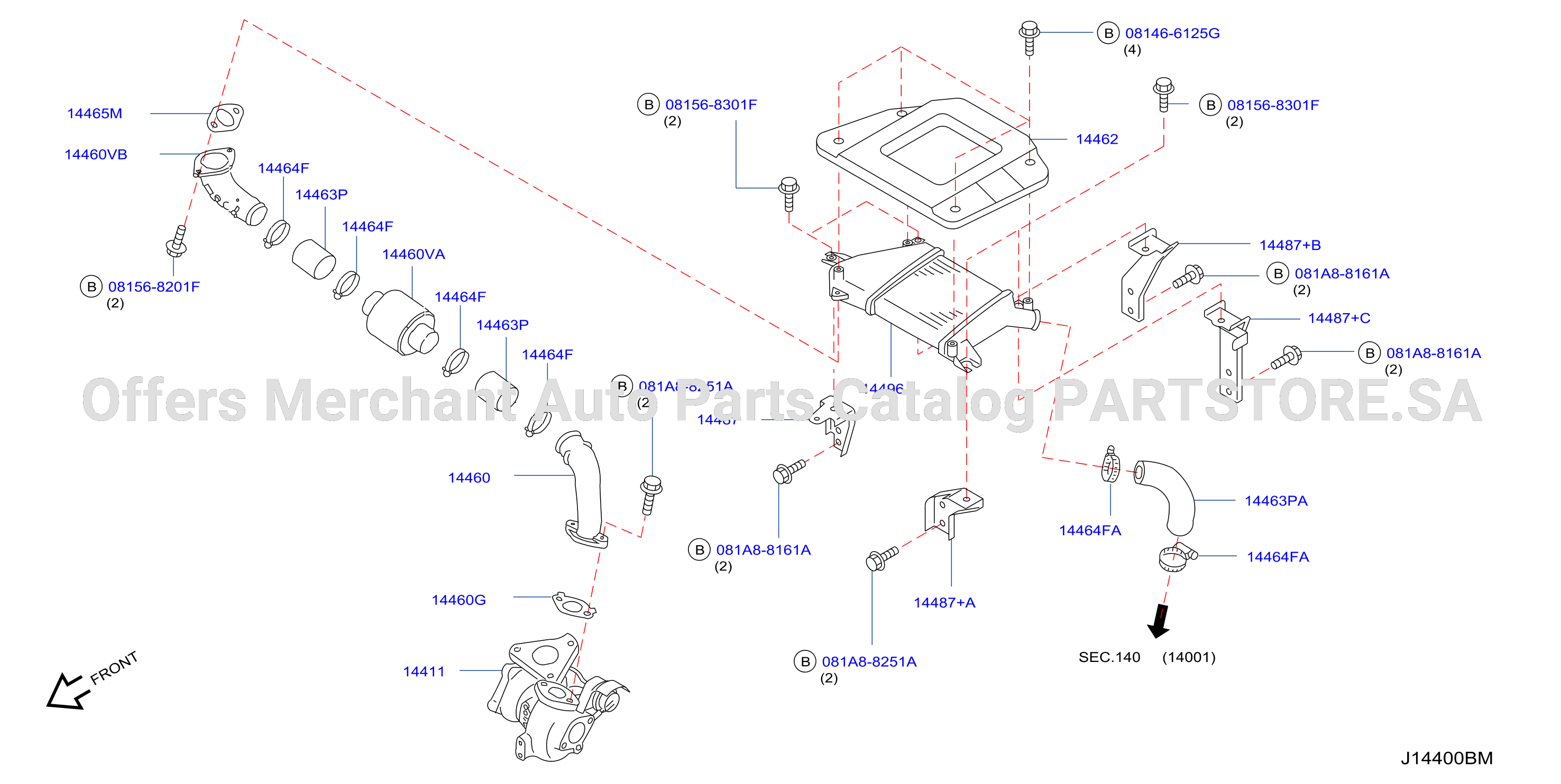 Turbo Charger Intercooler Piping