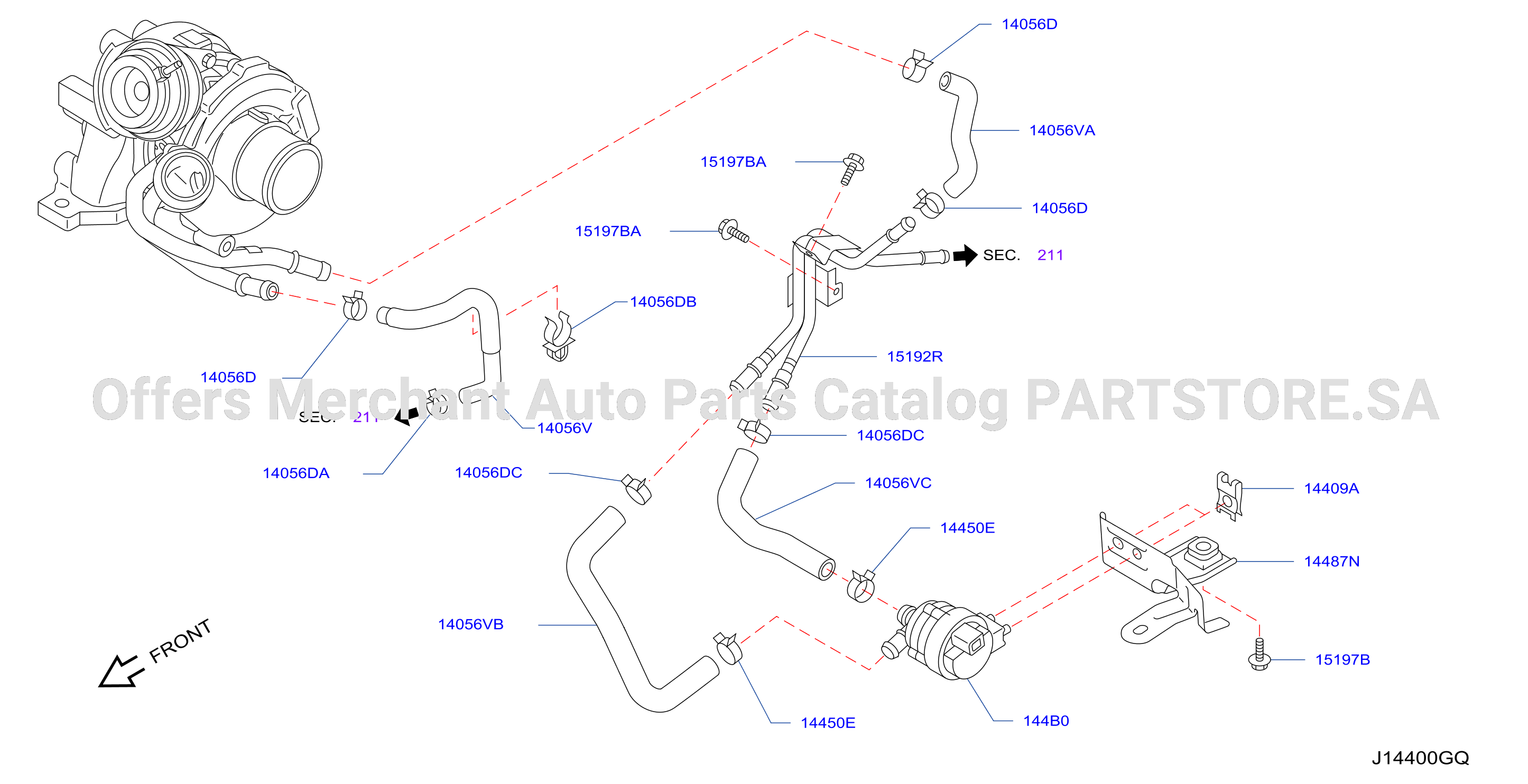 Turbo Charger Piping