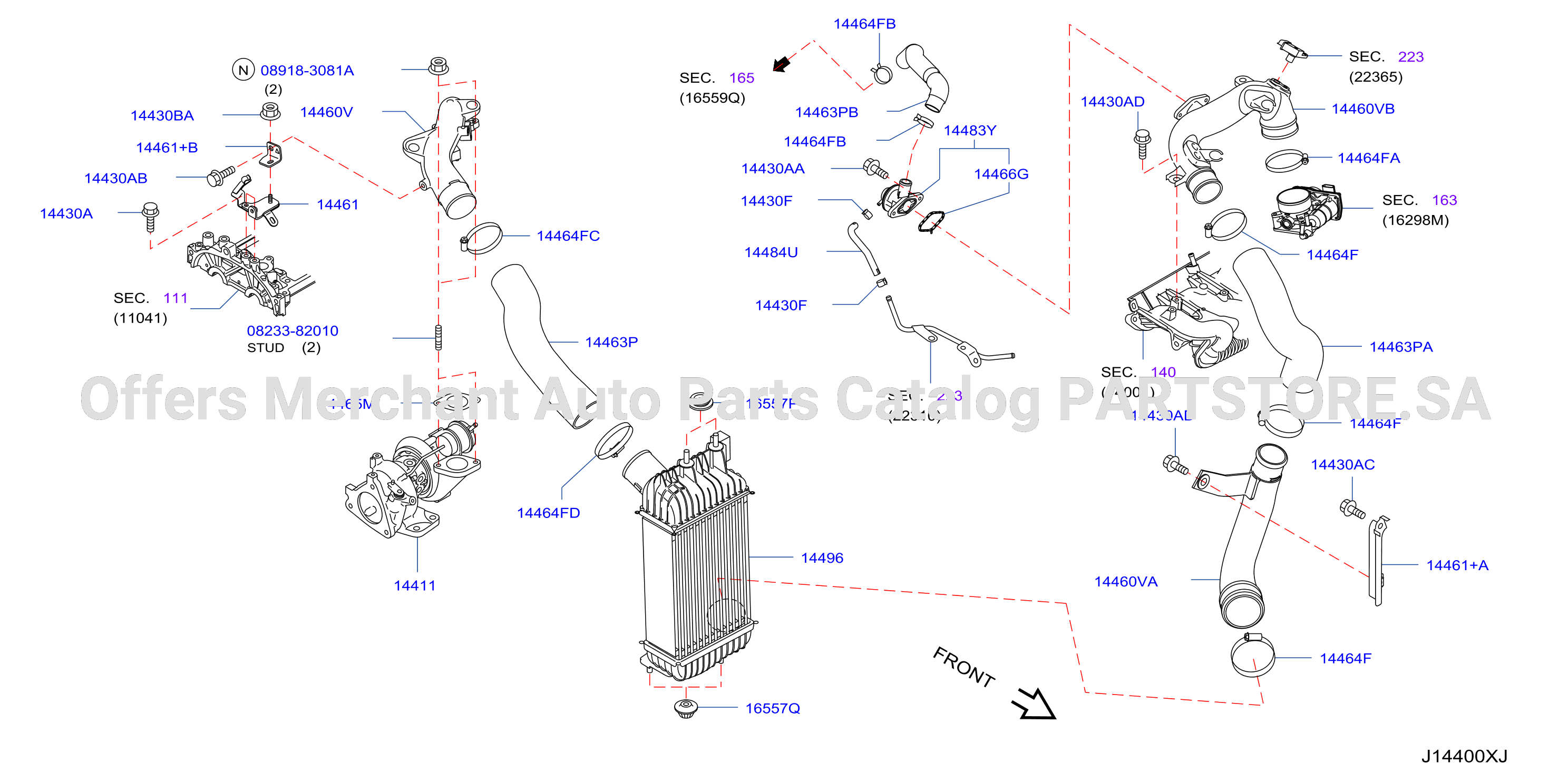 Turbo Charger Intercooler Piping
