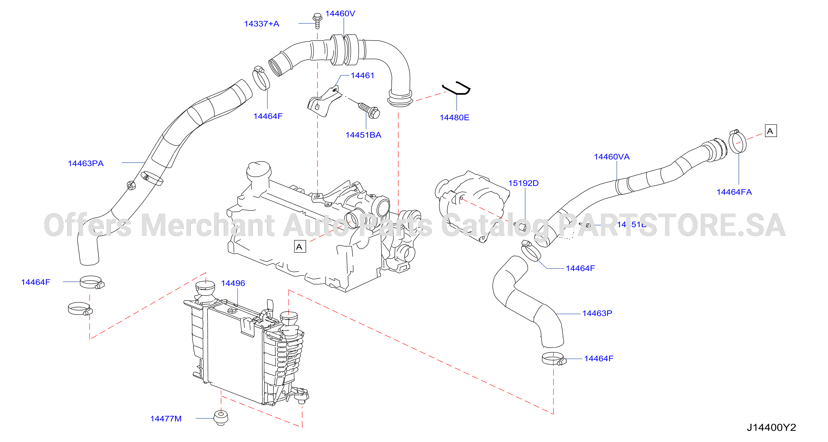 Turbo Charger Intercooler Piping
