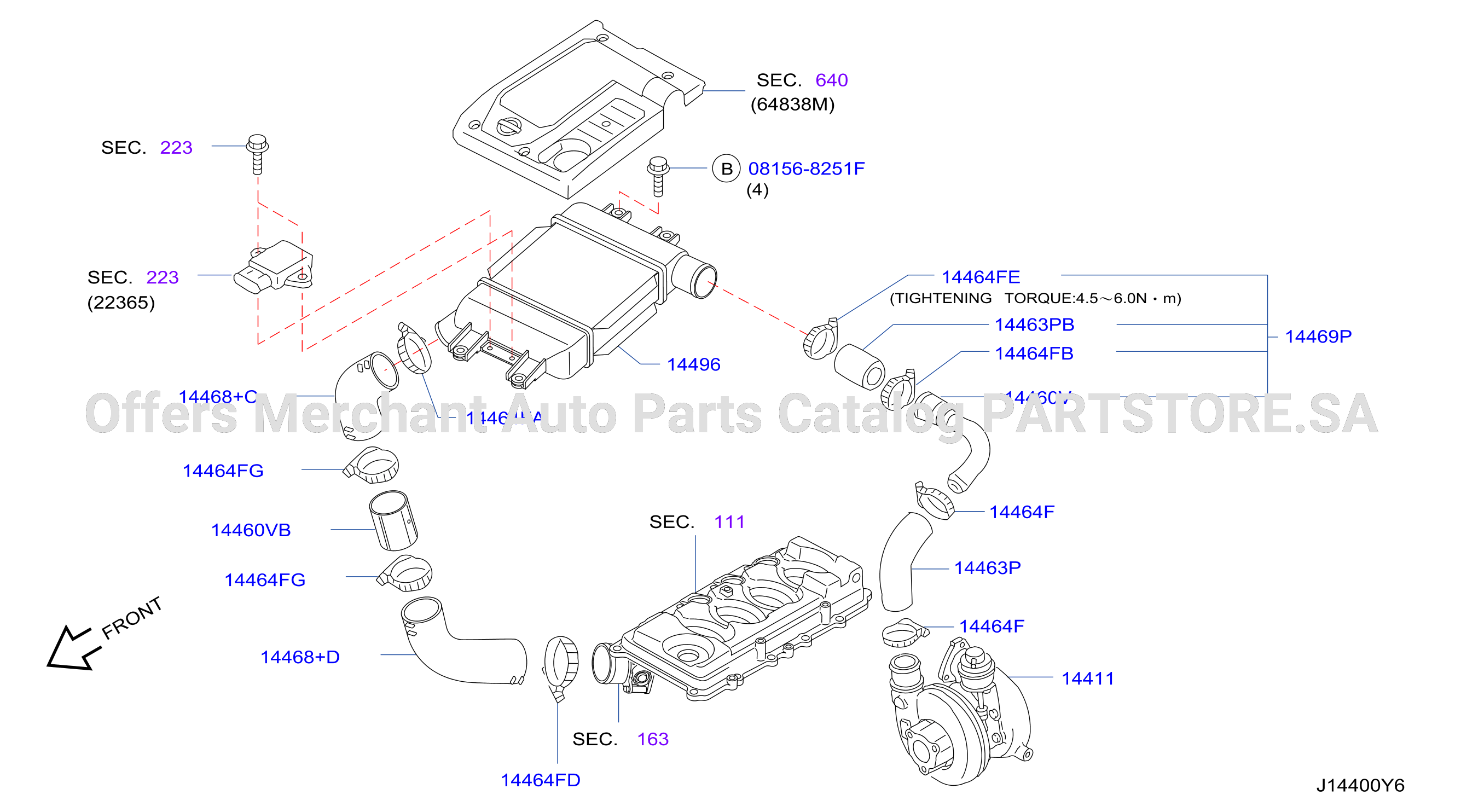 Turbo Charger Intercooler Piping