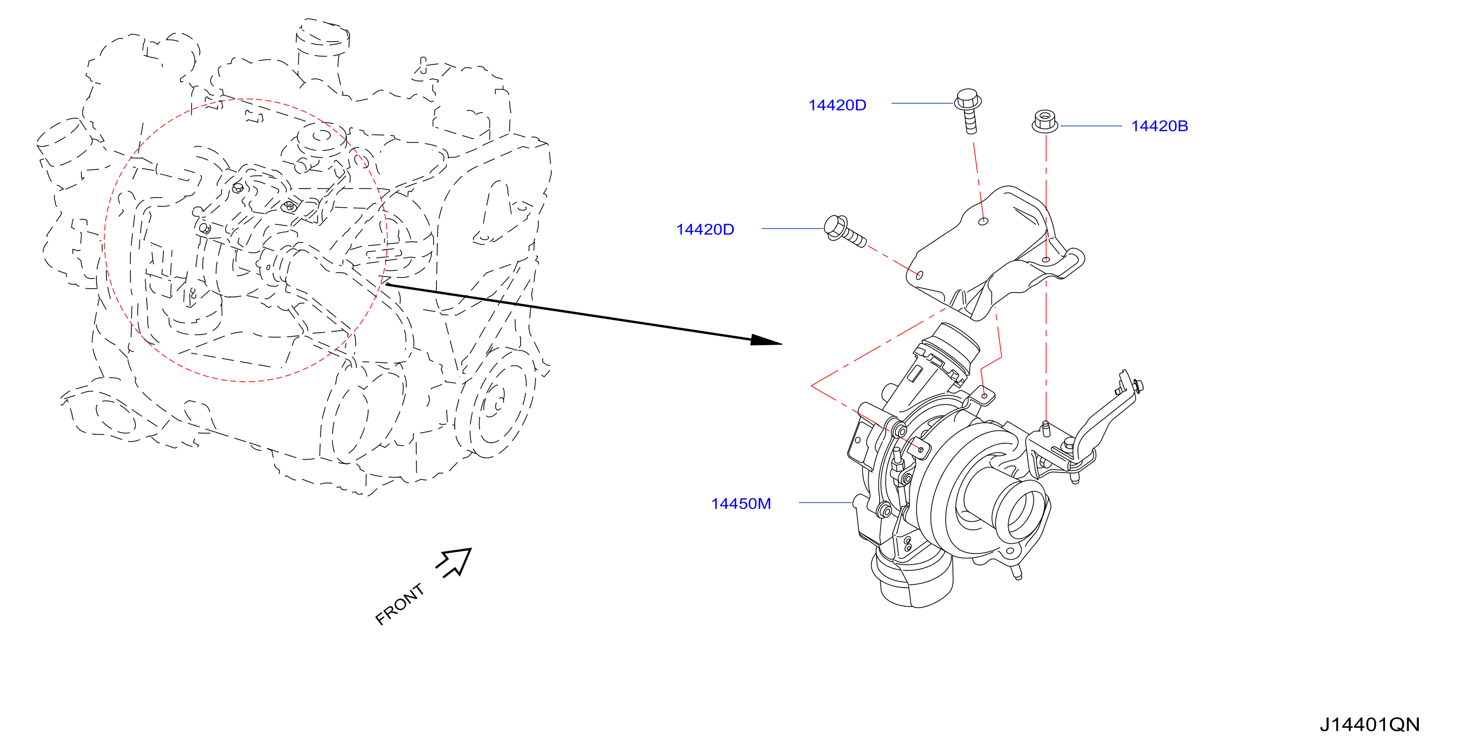 Turbo Charger Shield Heat Turbo