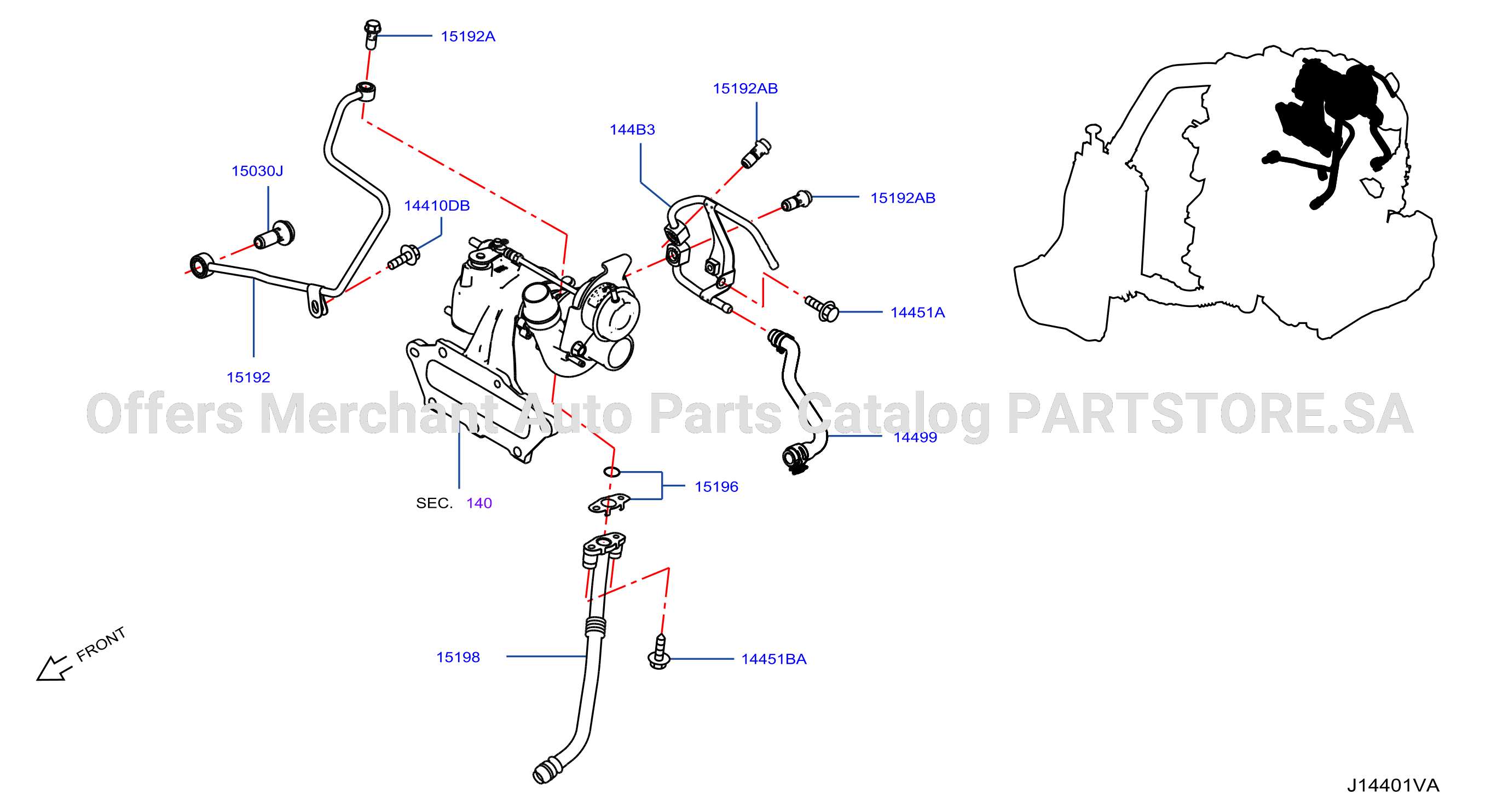 Turbo Charger Gasket Kit