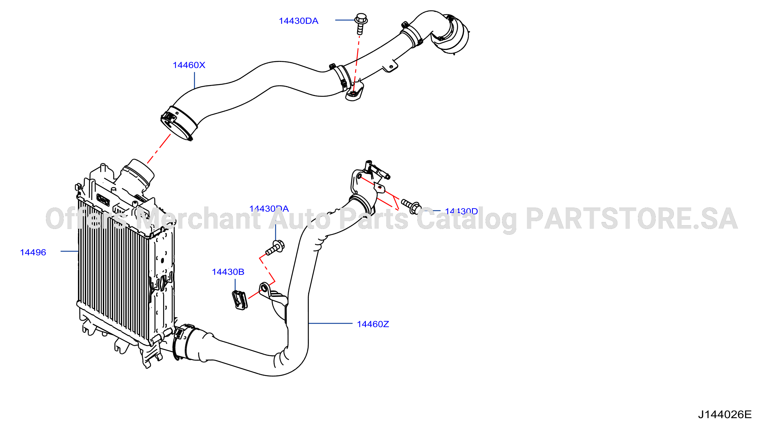 Turbo Charger Intercooler Piping