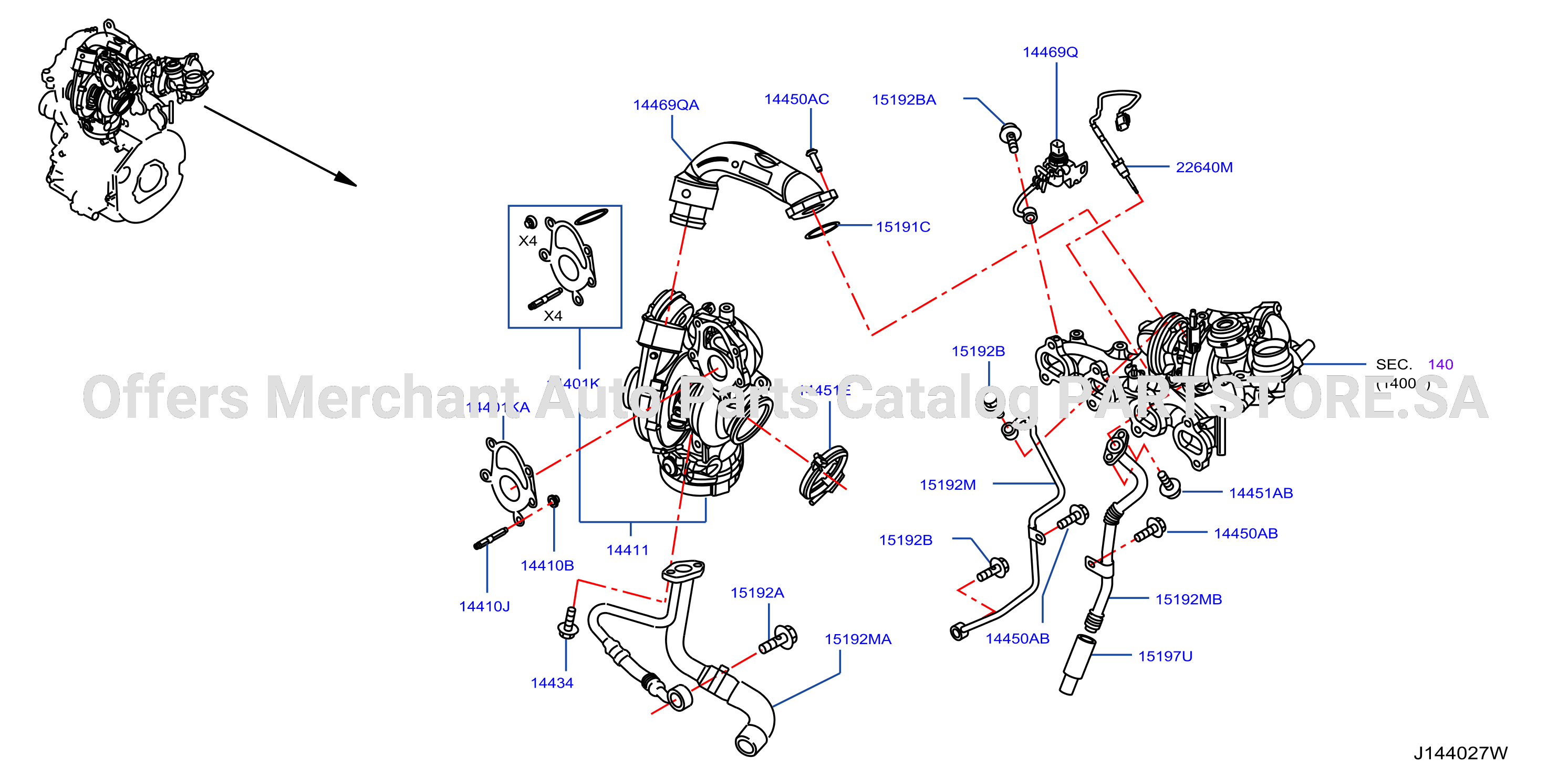 Turbo Charger Fitting Parts