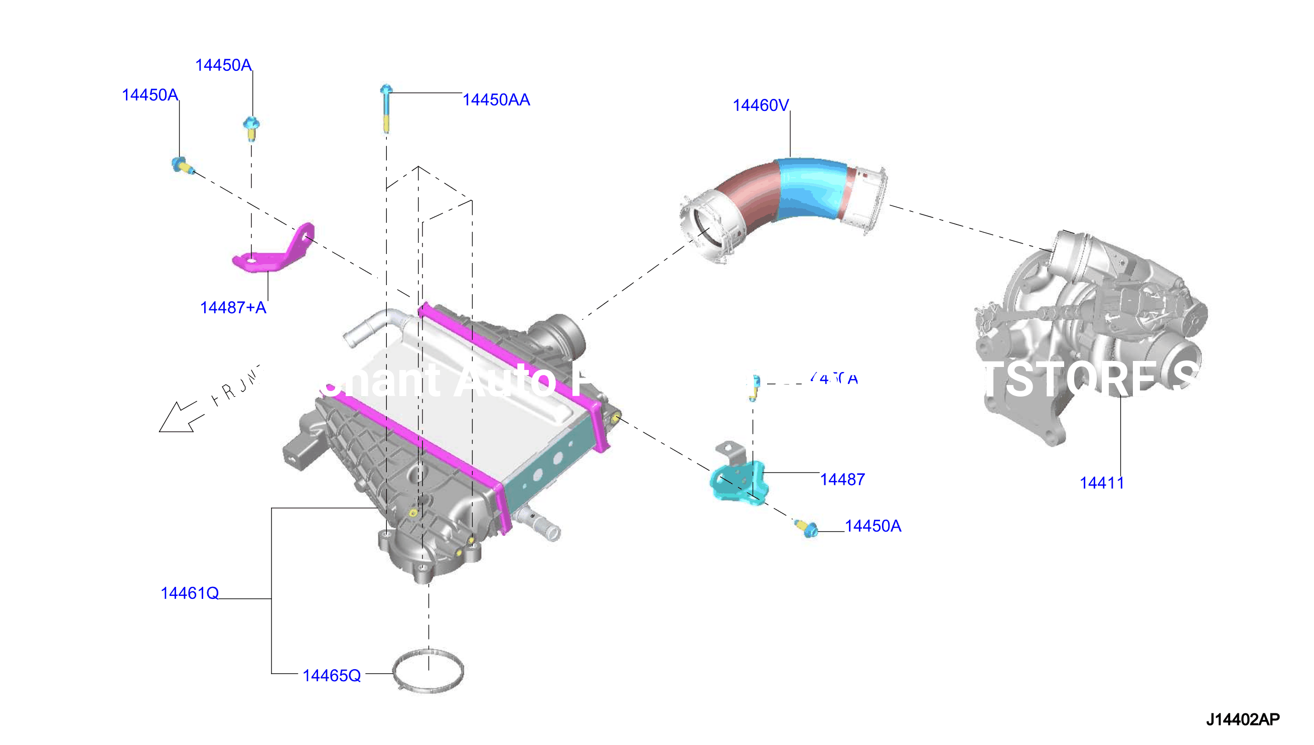 Turbo Charger Intercooler Piping