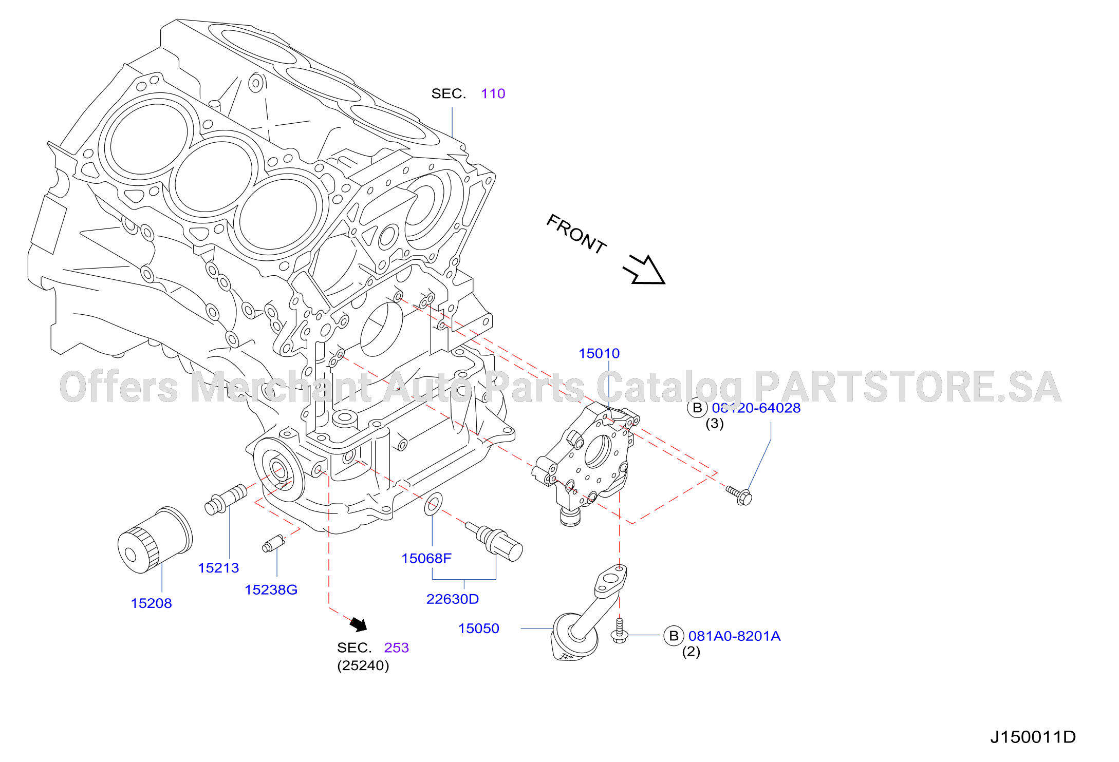 Lubricating System Without Oil Cooler