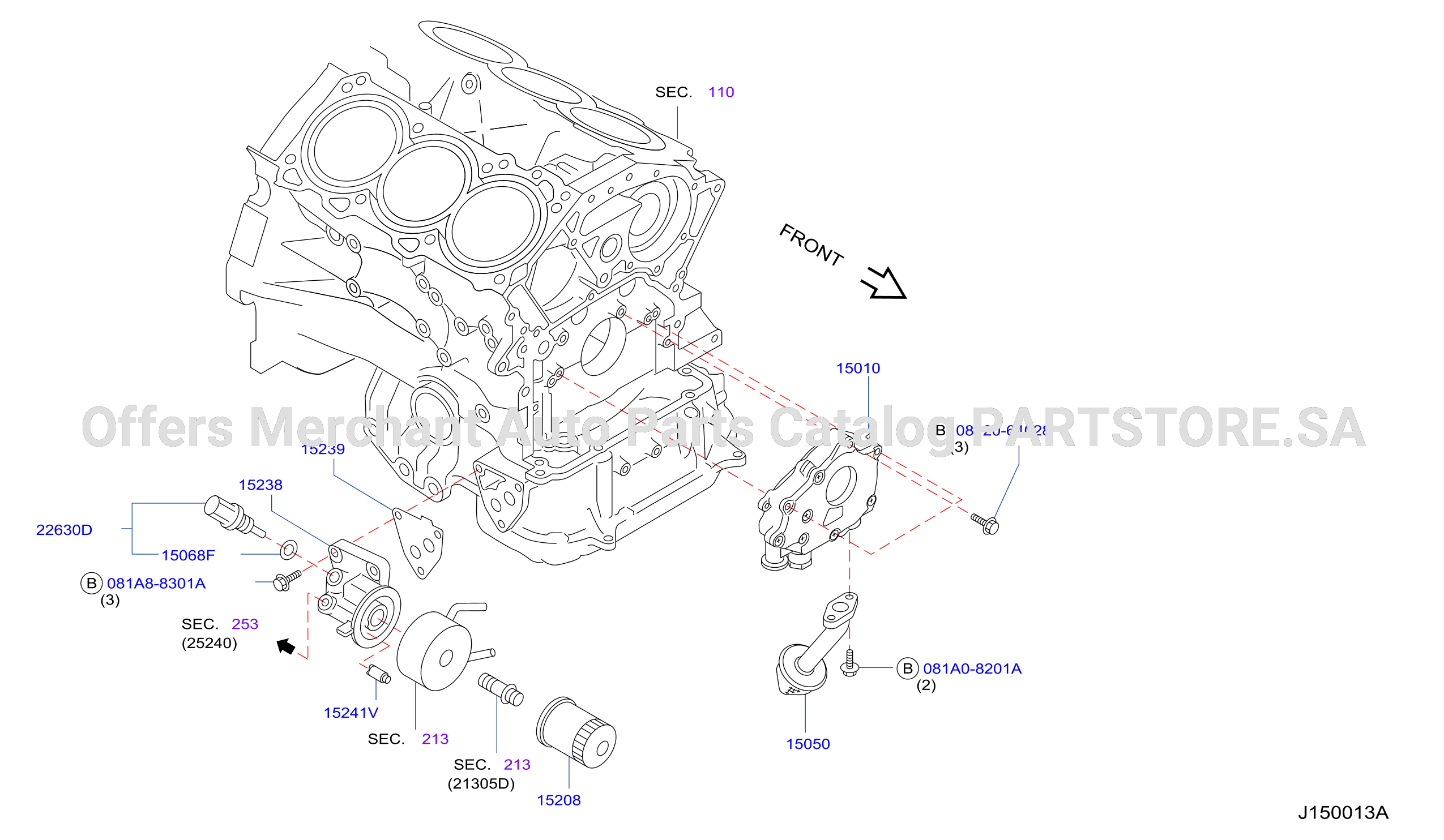 Lubricating System With Oil Cooler Prc