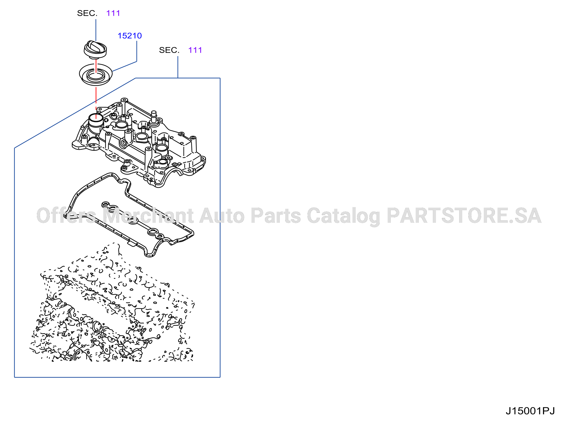Lubricating System Oil Catch