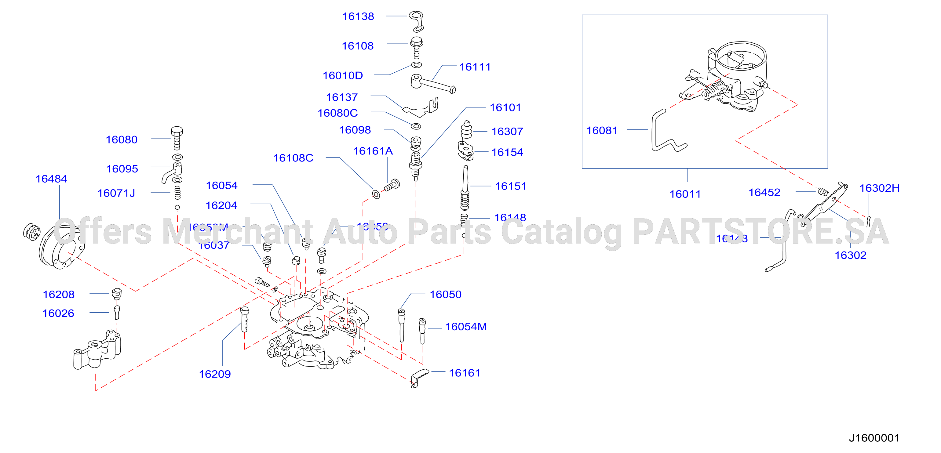 Carburetor Choke Chamber Components